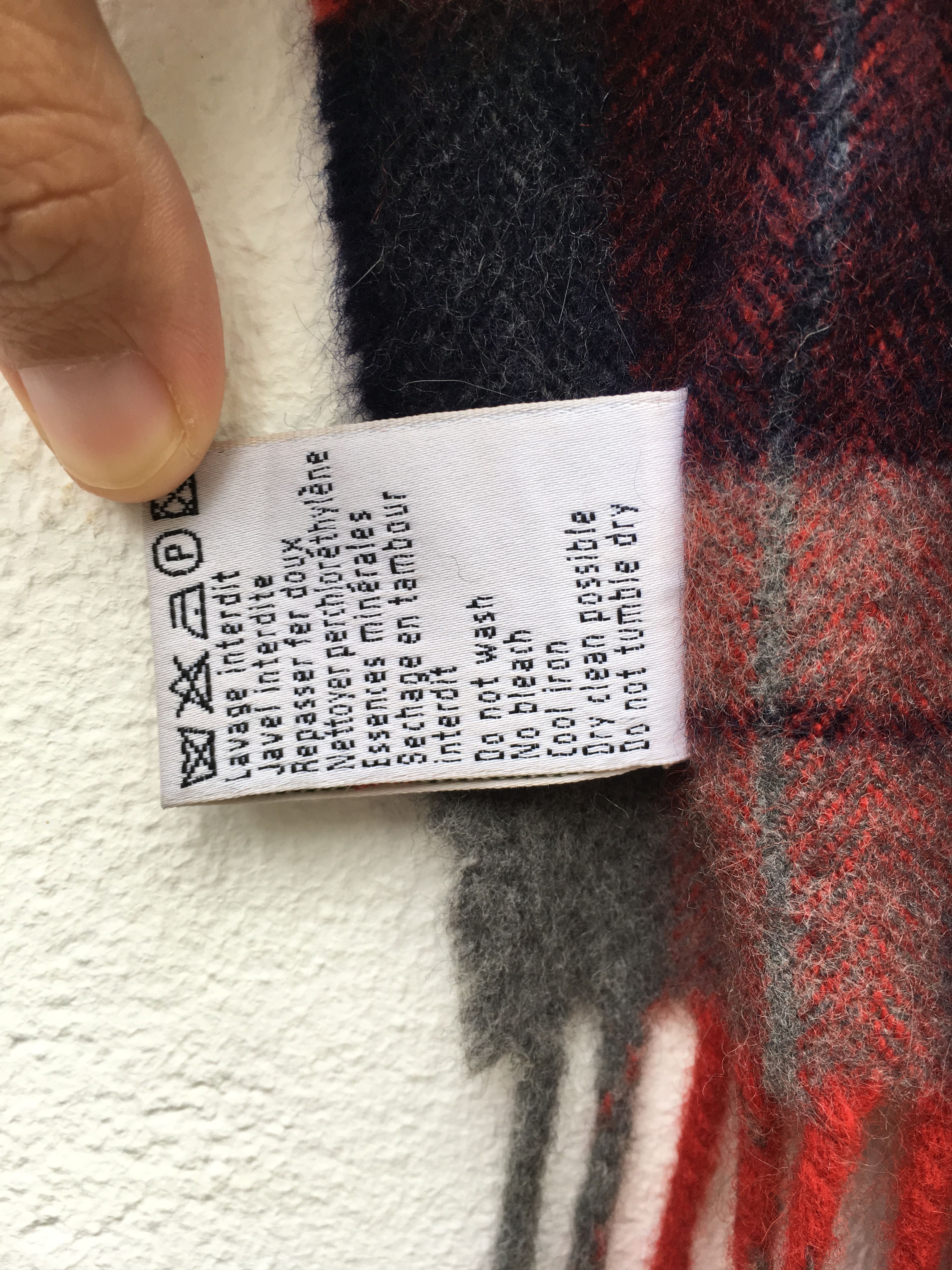 Lacoste Lacoste Tricolor Muffler/Scarves Size ONE SIZE - 6 Thumbnail