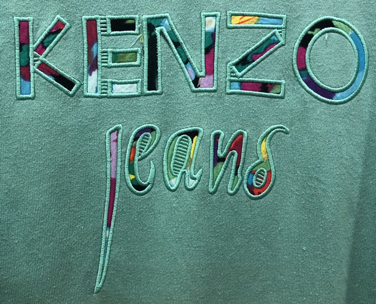 Kenzo VINTAGE KENZO JEANS SWEATSHIRT Size US M / EU 48-50 / 2 - 3 Thumbnail