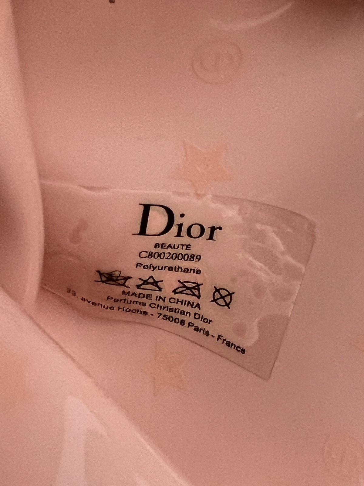 Dior Christian Dior PVC Toiletries Bag Size ONE SIZE - 8 Thumbnail