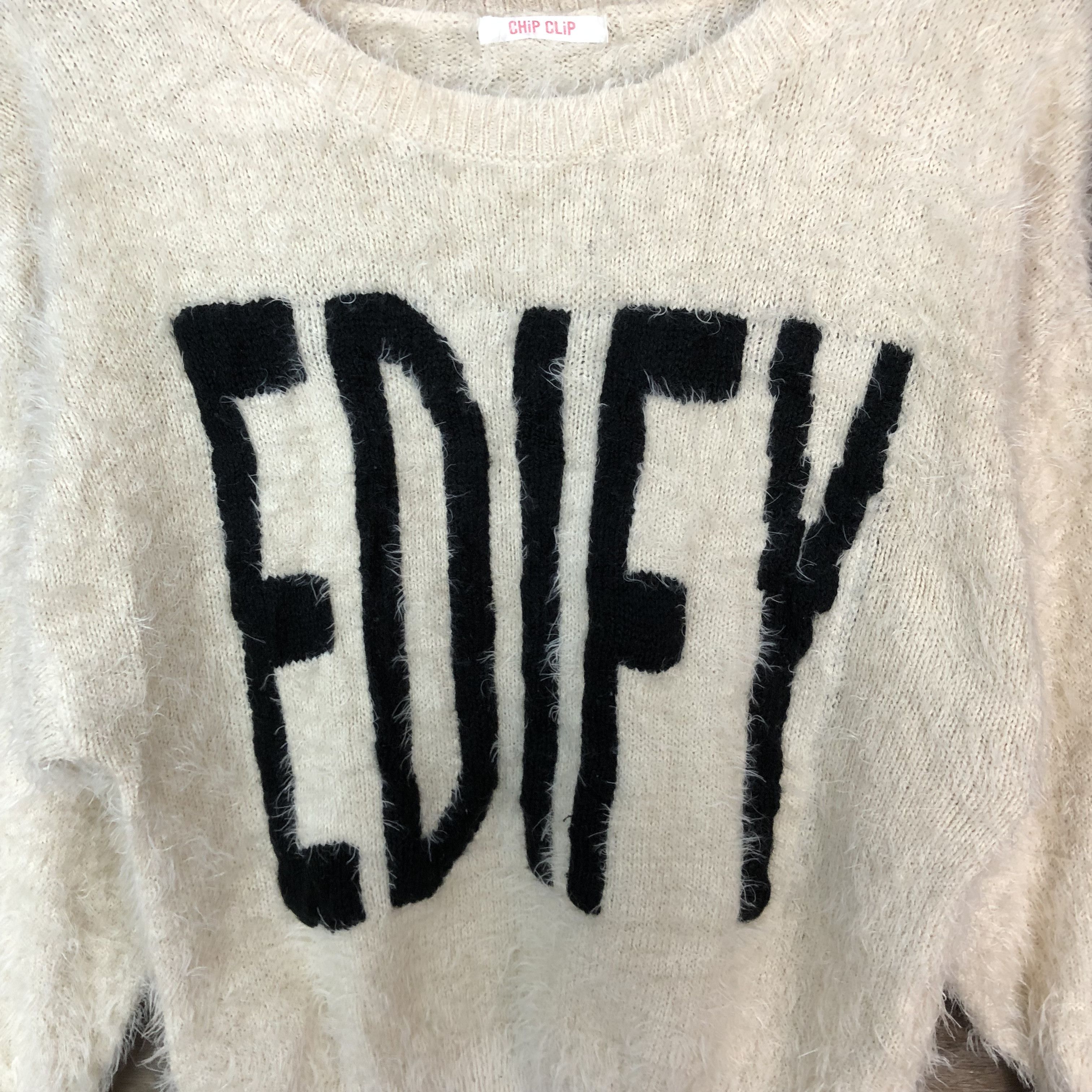Japanese Brand Oversized Chip Clip Shag Shaggy Fur Mohair Knitwear #697 Size M / US 6-8 / IT 42-44 - 6 Thumbnail