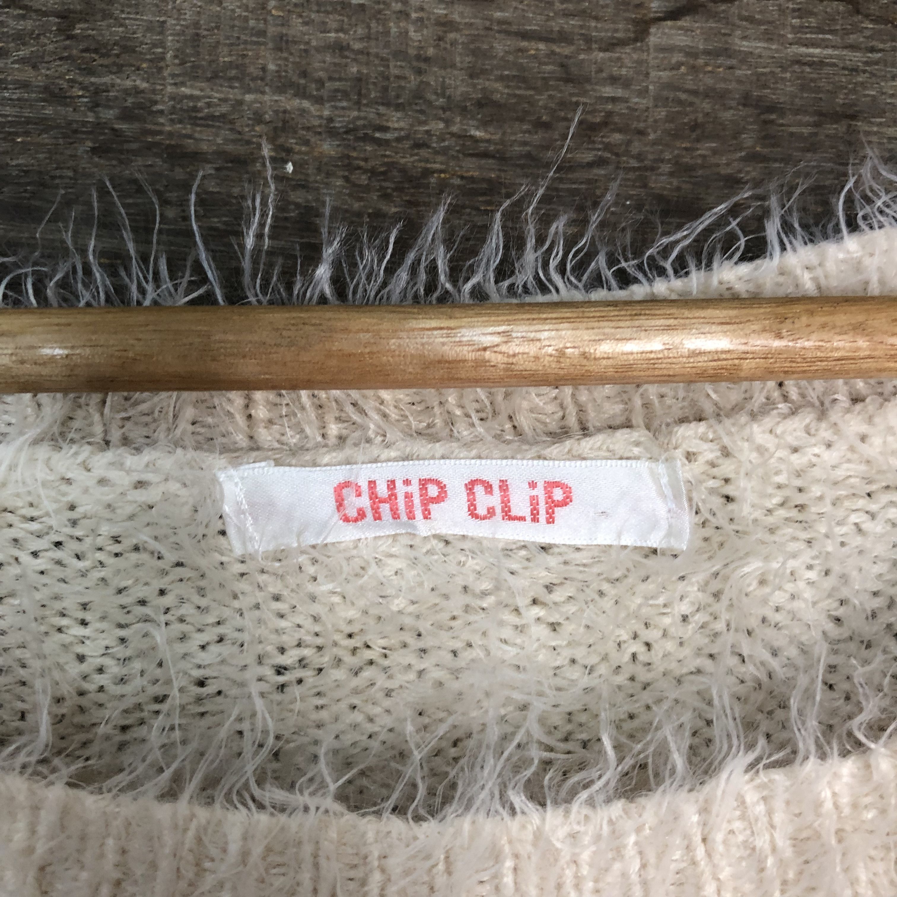 Japanese Brand Oversized Chip Clip Shag Shaggy Fur Mohair Knitwear #697 Size M / US 6-8 / IT 42-44 - 9 Thumbnail