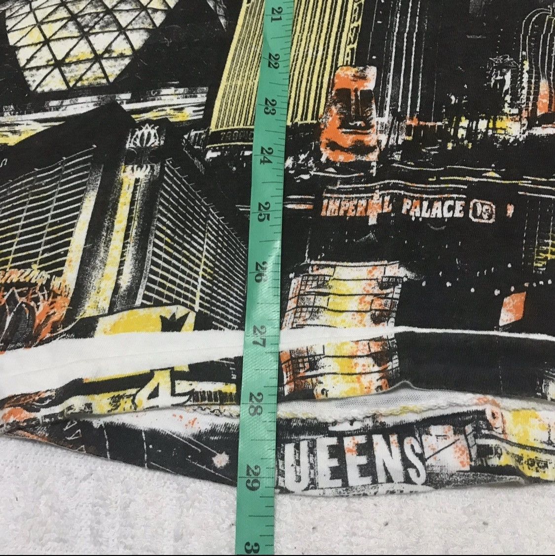 Vintage las vegas overprint nice view art