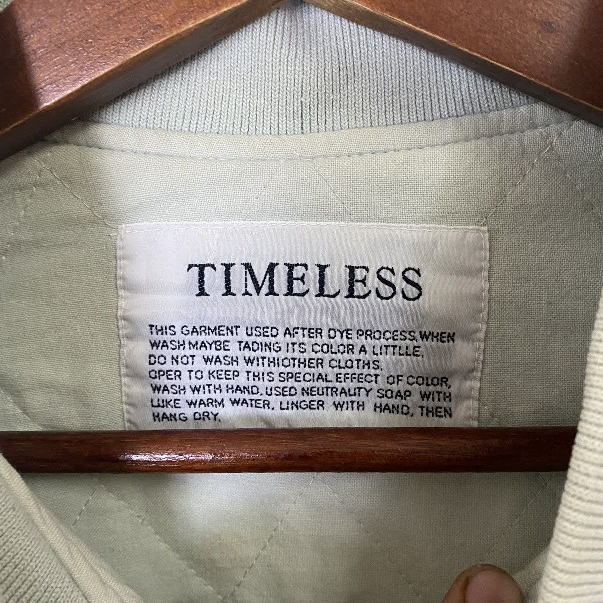 Japanese Brand Vintage Timeless Big Logo Bomber Jacket Size US XL / EU 56 / 4 - 5 Thumbnail