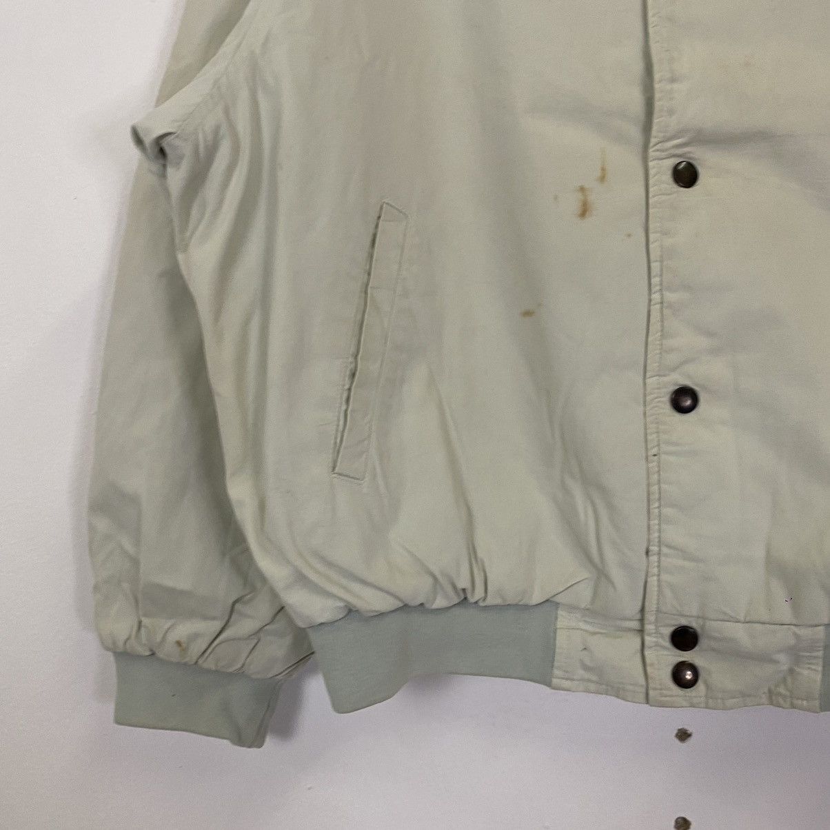 Japanese Brand Vintage Timeless Big Logo Bomber Jacket Size US XL / EU 56 / 4 - 8 Thumbnail