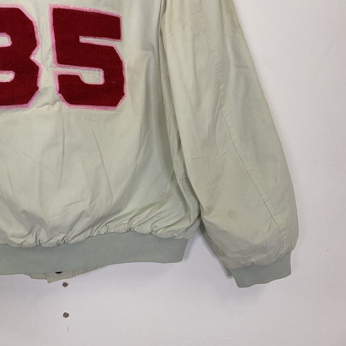Japanese Brand Vintage Timeless Big Logo Bomber Jacket Size US XL / EU 56 / 4 - 3 Thumbnail