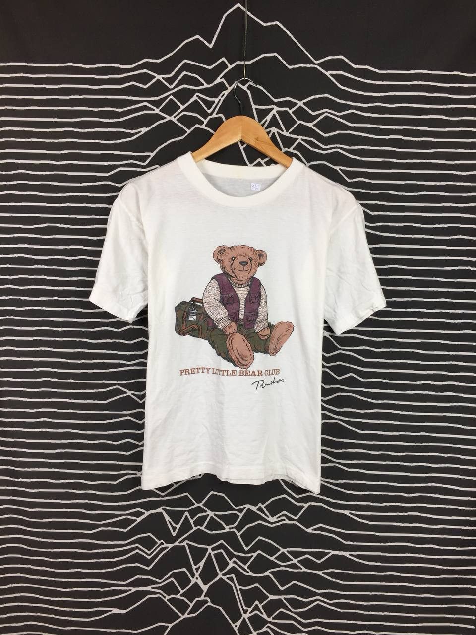 Polo Ralph Lauren Vtg Pretty Little Bear Club Polo Bear Graphic Tee Size US S / EU 44-46 / 1 - 1 Thumbnail