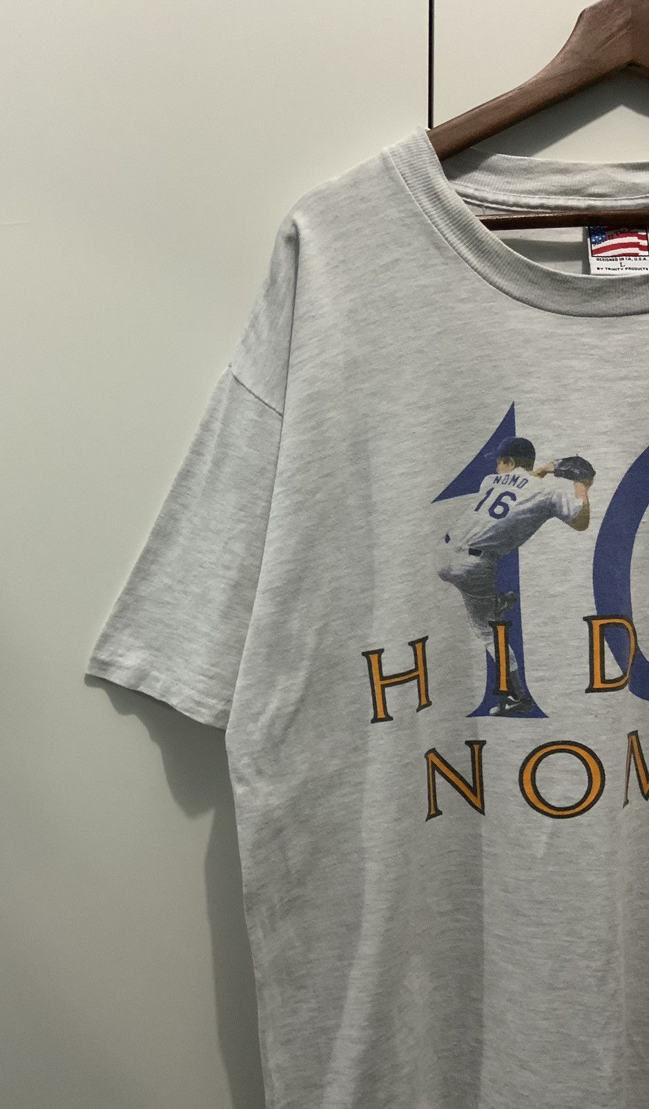 MLB Los Angeles Dodgers Hideo Nomo Tee Size US L / EU 52-54 / 3 - 2 Thumbnail