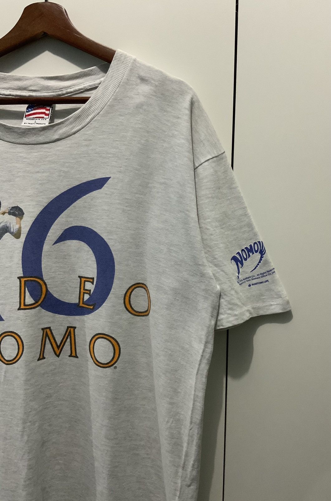 MLB Los Angeles Dodgers Hideo Nomo Tee Size US L / EU 52-54 / 3 - 3 Thumbnail