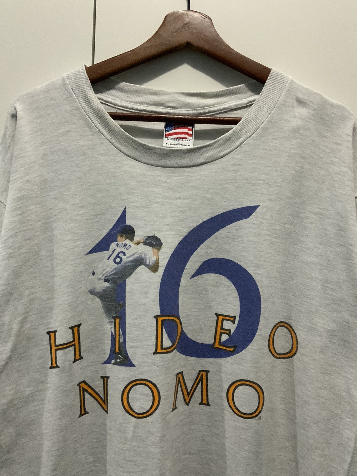 MLB Los Angeles Dodgers Hideo Nomo Tee Size US L / EU 52-54 / 3 - 4 Thumbnail