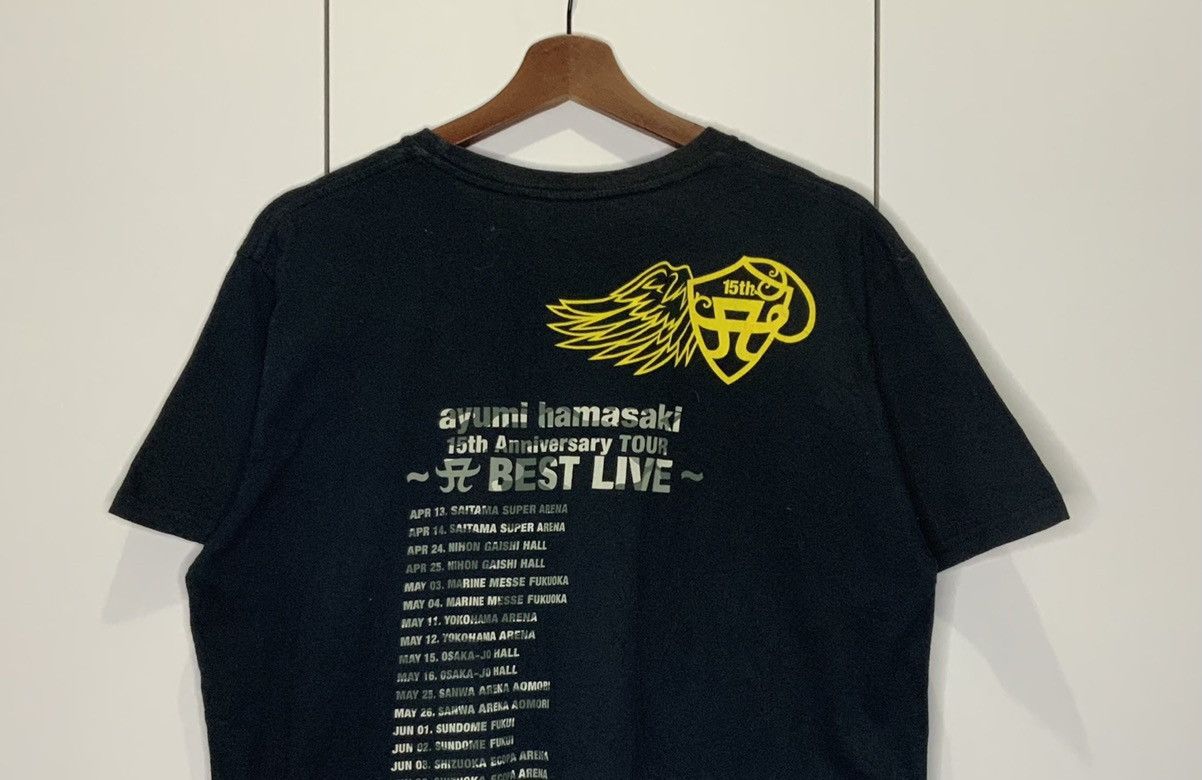 Japanese Brand Ayumi Hamasaki 15th Anniversary Tour Best Live Tee🔥 Size US L / EU 52-54 / 3 - 12 Thumbnail