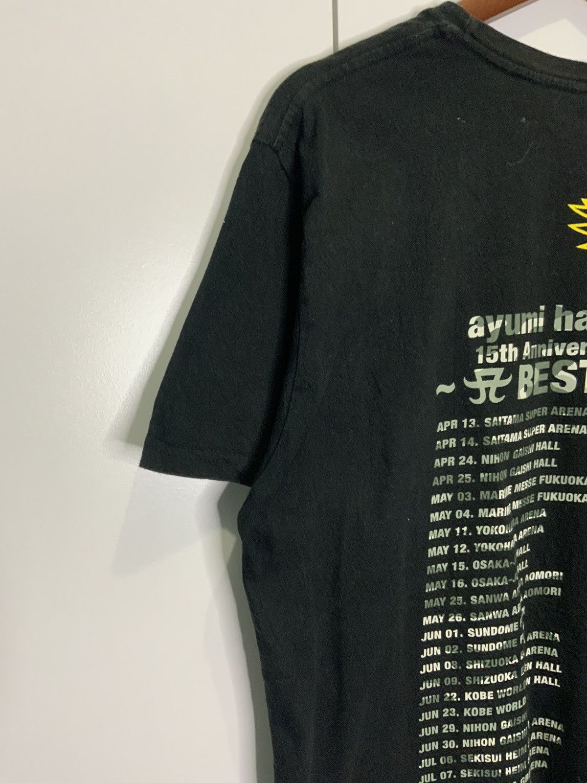 Japanese Brand Ayumi Hamasaki 15th Anniversary Tour Best Live Tee🔥 Size US L / EU 52-54 / 3 - 15 Thumbnail