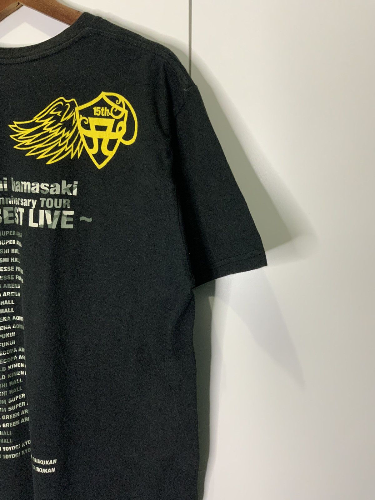Japanese Brand Ayumi Hamasaki 15th Anniversary Tour Best Live Tee🔥 Size US L / EU 52-54 / 3 - 14 Thumbnail