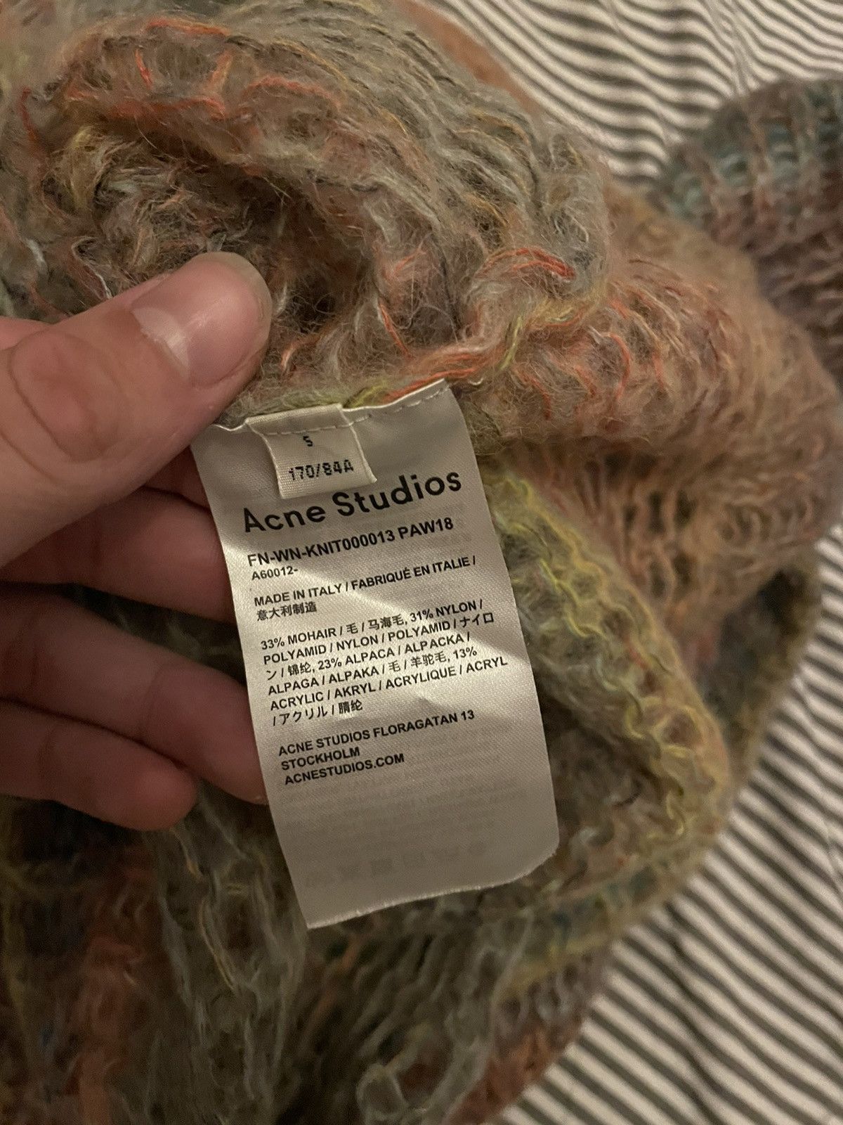 Acne Studios RARE GRAIL acne Italian intricate mohair sweater Size US M / EU 48-50 / 2 - 7 Thumbnail