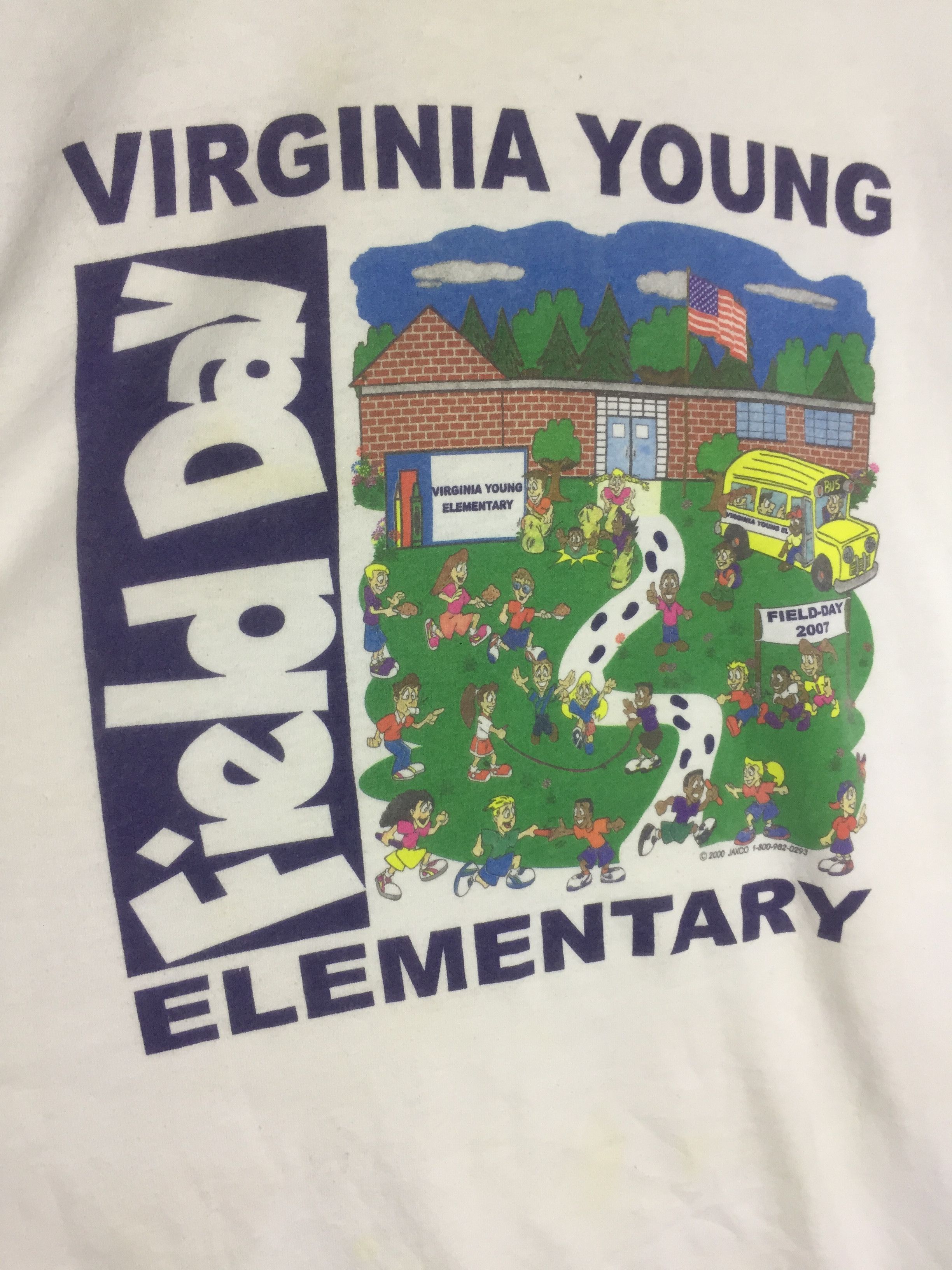 Hanes Virgina Young Elementry Day Tee Size US L / EU 52-54 / 3 - 5 Thumbnail