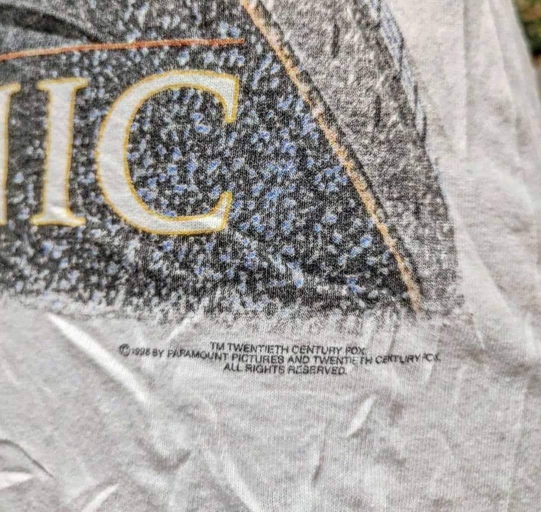 Vintage Hard to find Vintage 1998 TITANIC movie tee Grailed