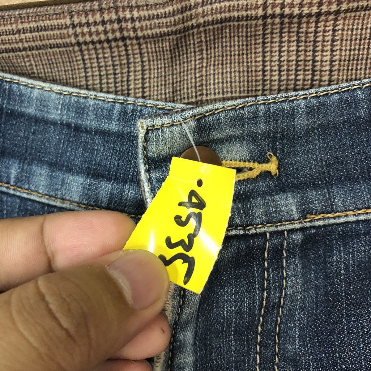 Wrangler Wrangler Blue distressed Denim Pants #4535 Size US 36 / EU 52 - 8 Thumbnail