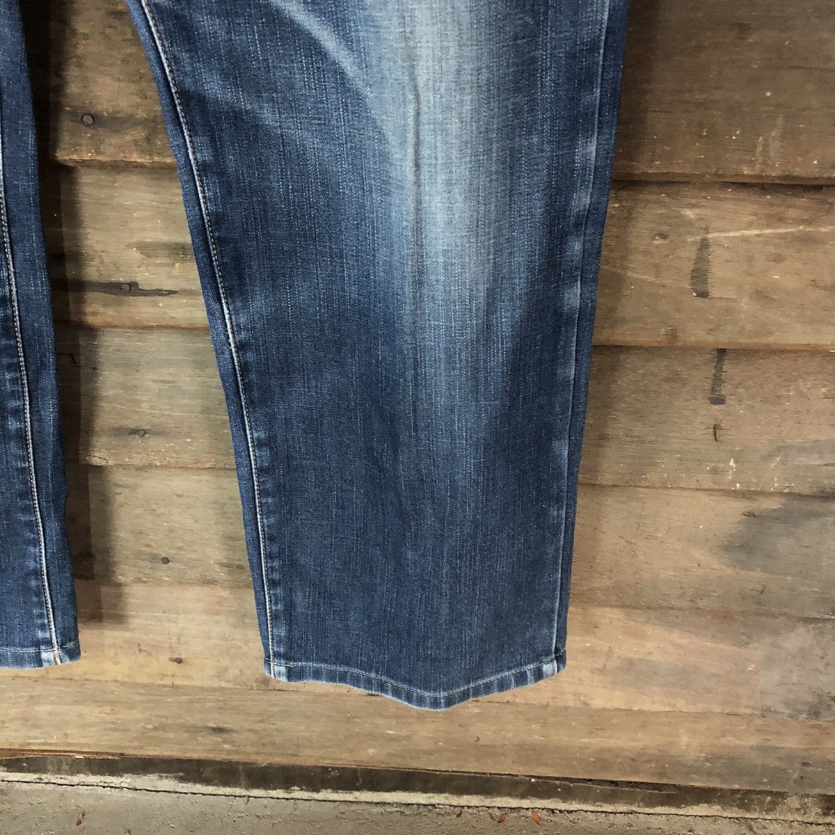 Wrangler Wrangler Blue distressed Denim Pants #4535 Size US 36 / EU 52 - 7 Thumbnail