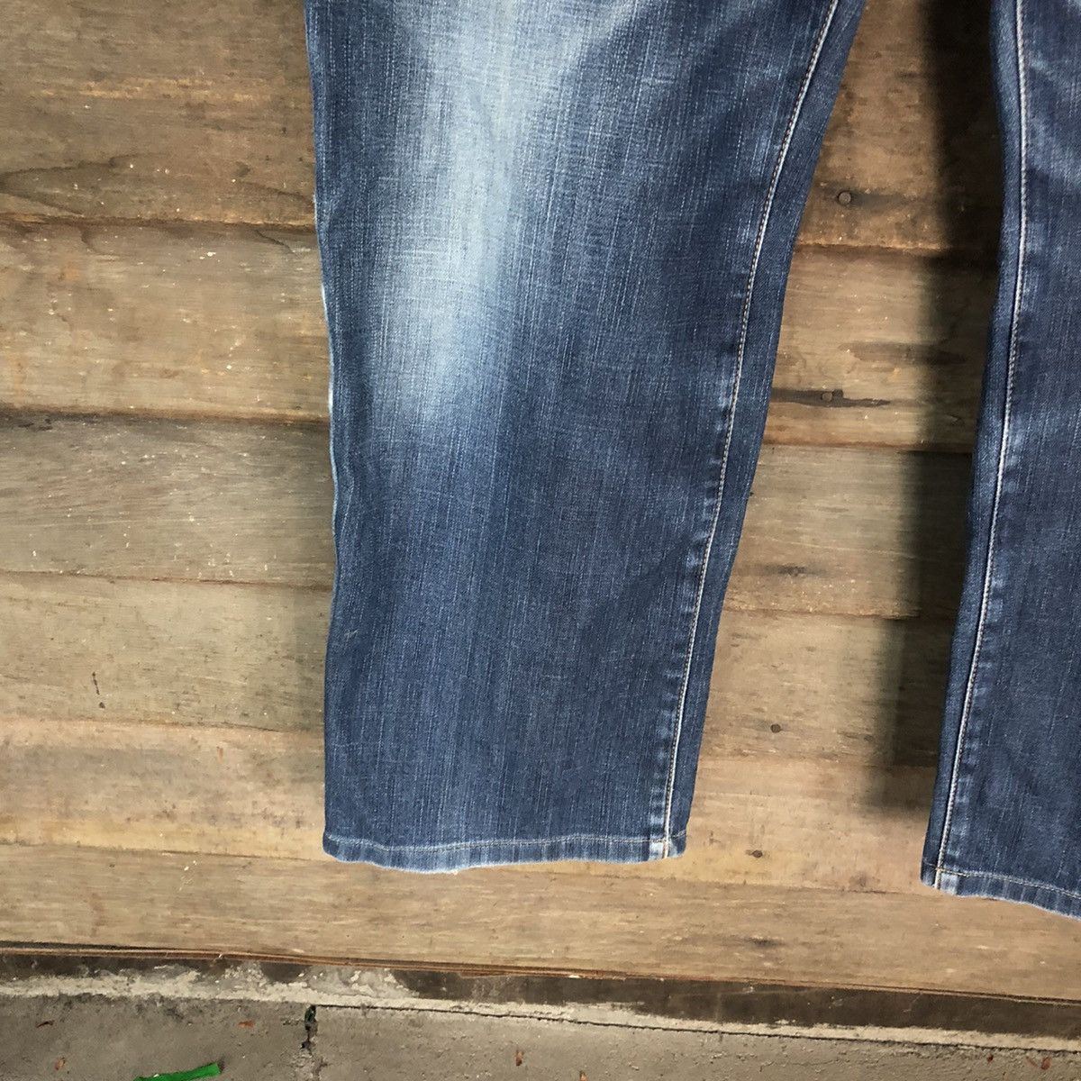 Wrangler Wrangler Blue distressed Denim Pants #4535 Size US 36 / EU 52 - 6 Thumbnail
