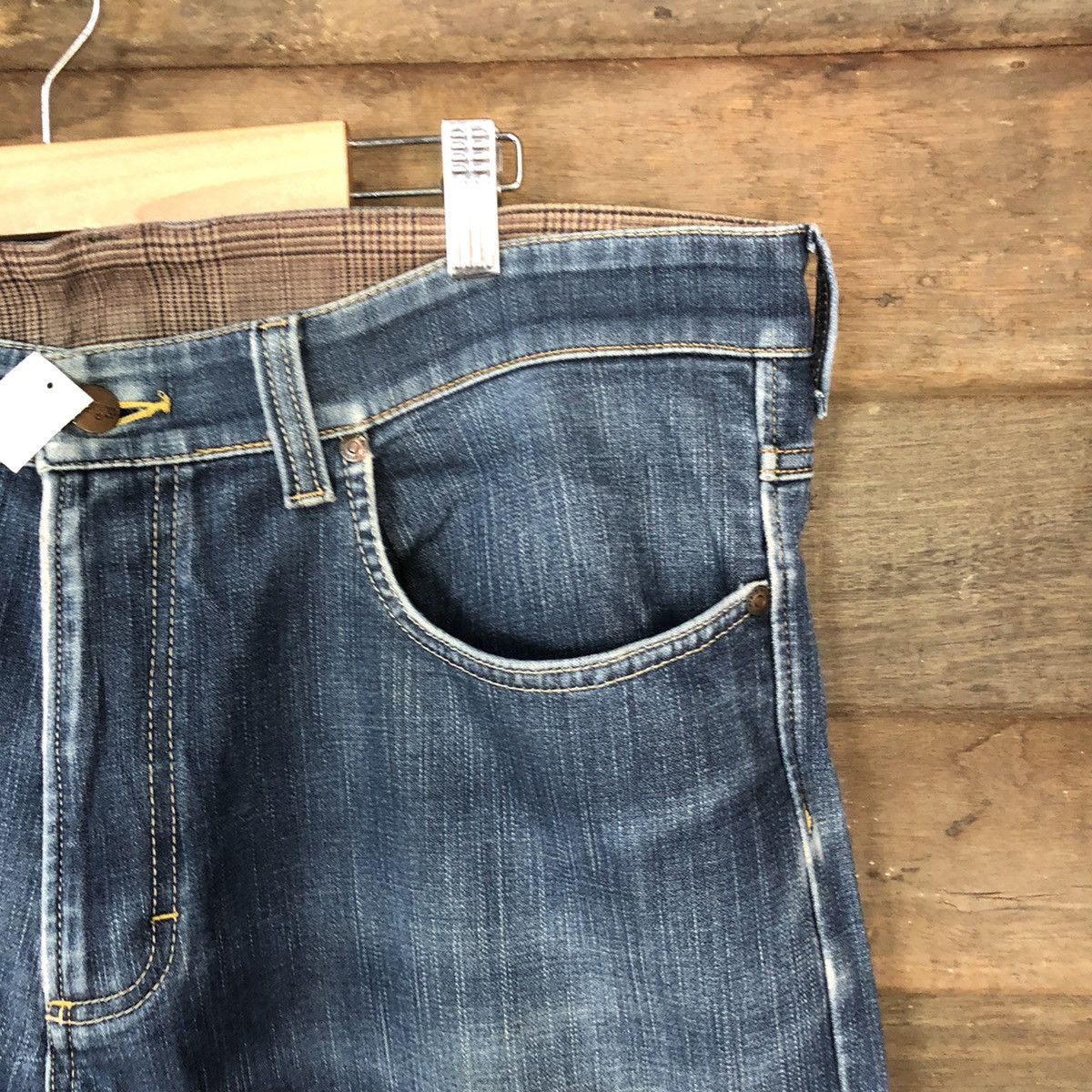 Wrangler Wrangler Blue distressed Denim Pants #4535 Size US 36 / EU 52 - 5 Thumbnail