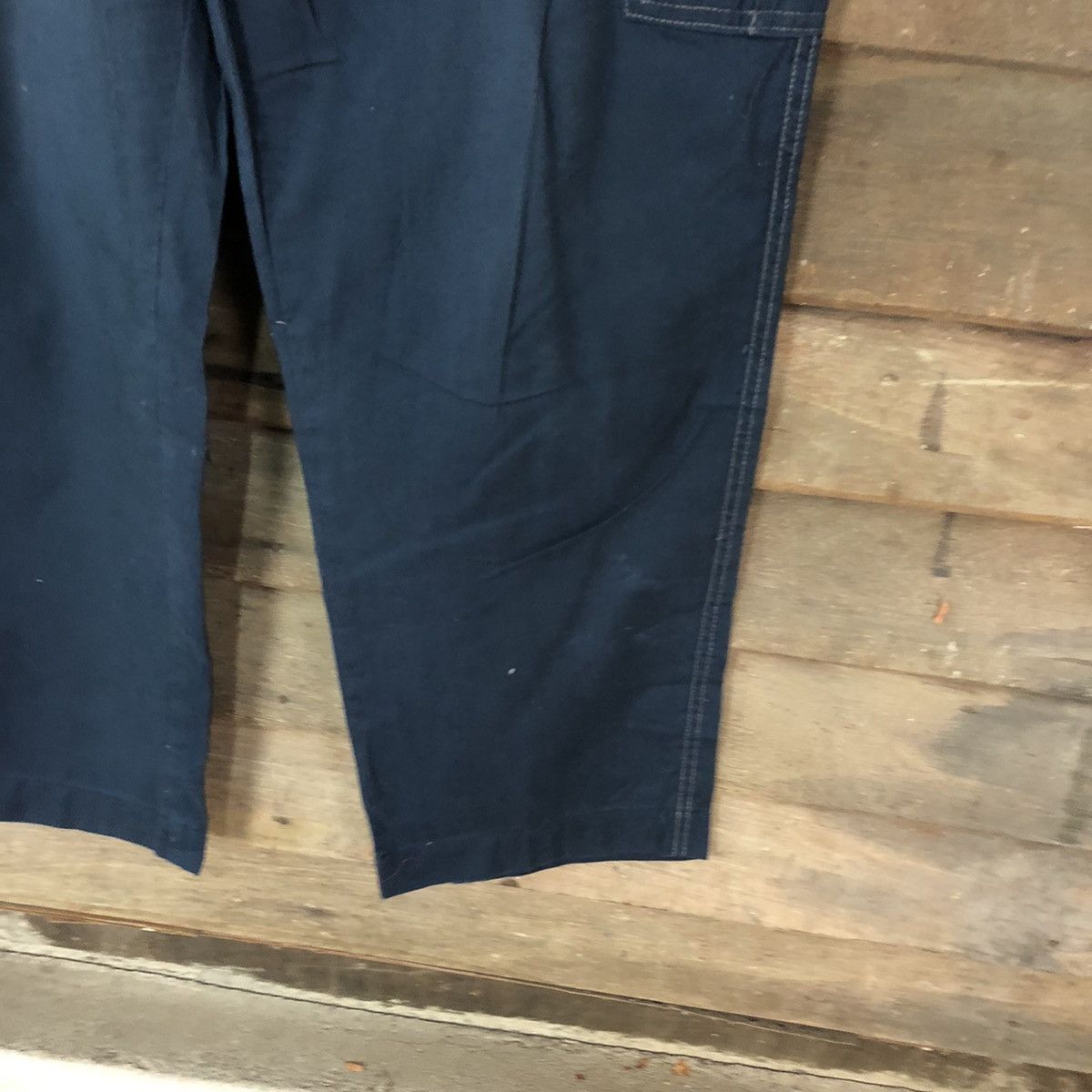 Japanese Brand Ladibon Dark Blue multipocket utility Cargo Pants #4456 Size US 36 / EU 52 - 8 Thumbnail