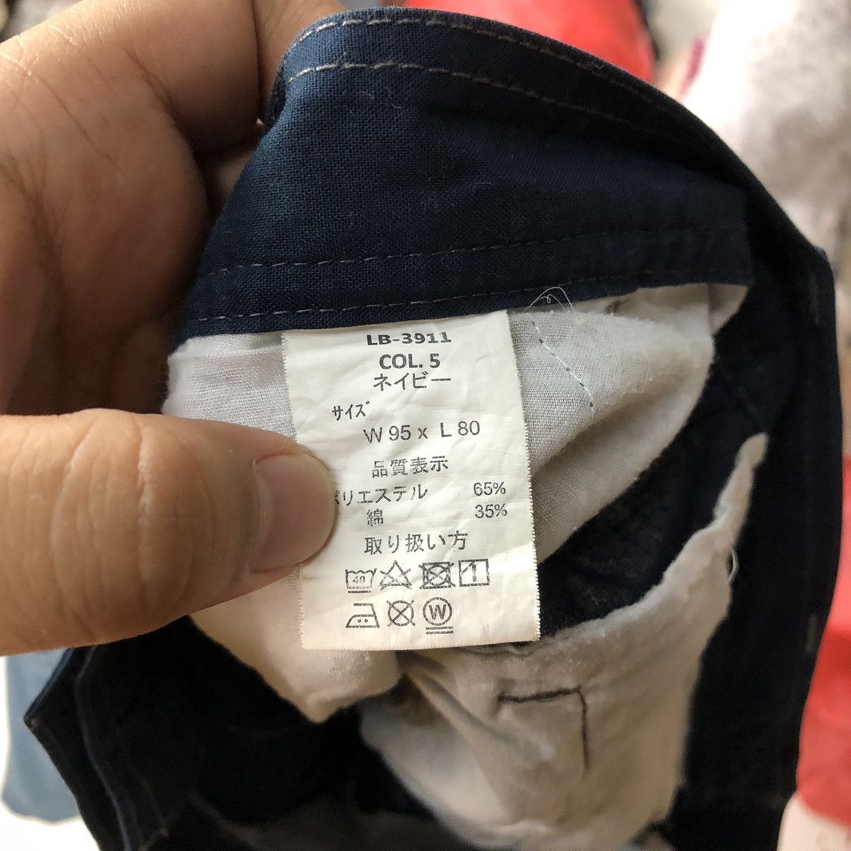 Japanese Brand Ladibon Dark Blue multipocket utility Cargo Pants #4456 Size US 36 / EU 52 - 17 Thumbnail