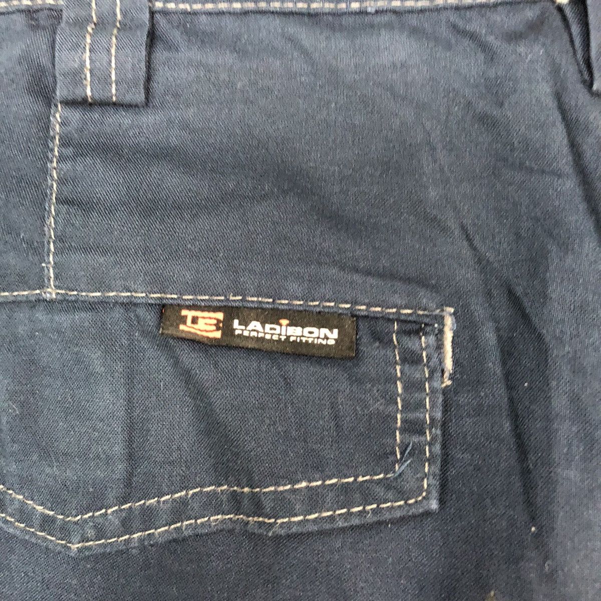 Japanese Brand Ladibon Dark Blue multipocket utility Cargo Pants #4456 Size US 36 / EU 52 - 16 Thumbnail