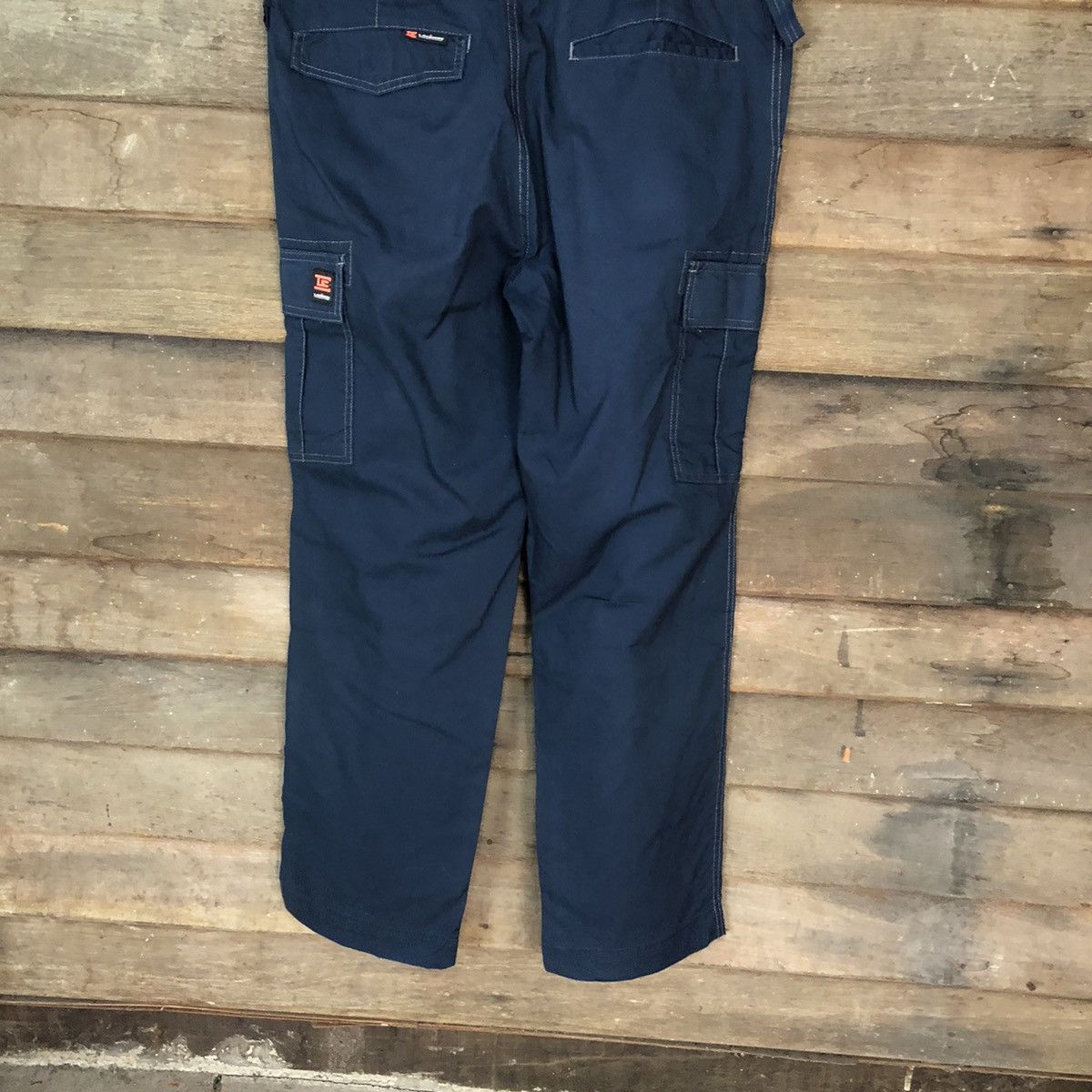 Japanese Brand Ladibon Dark Blue multipocket utility Cargo Pants #4456 Size US 36 / EU 52 - 12 Thumbnail