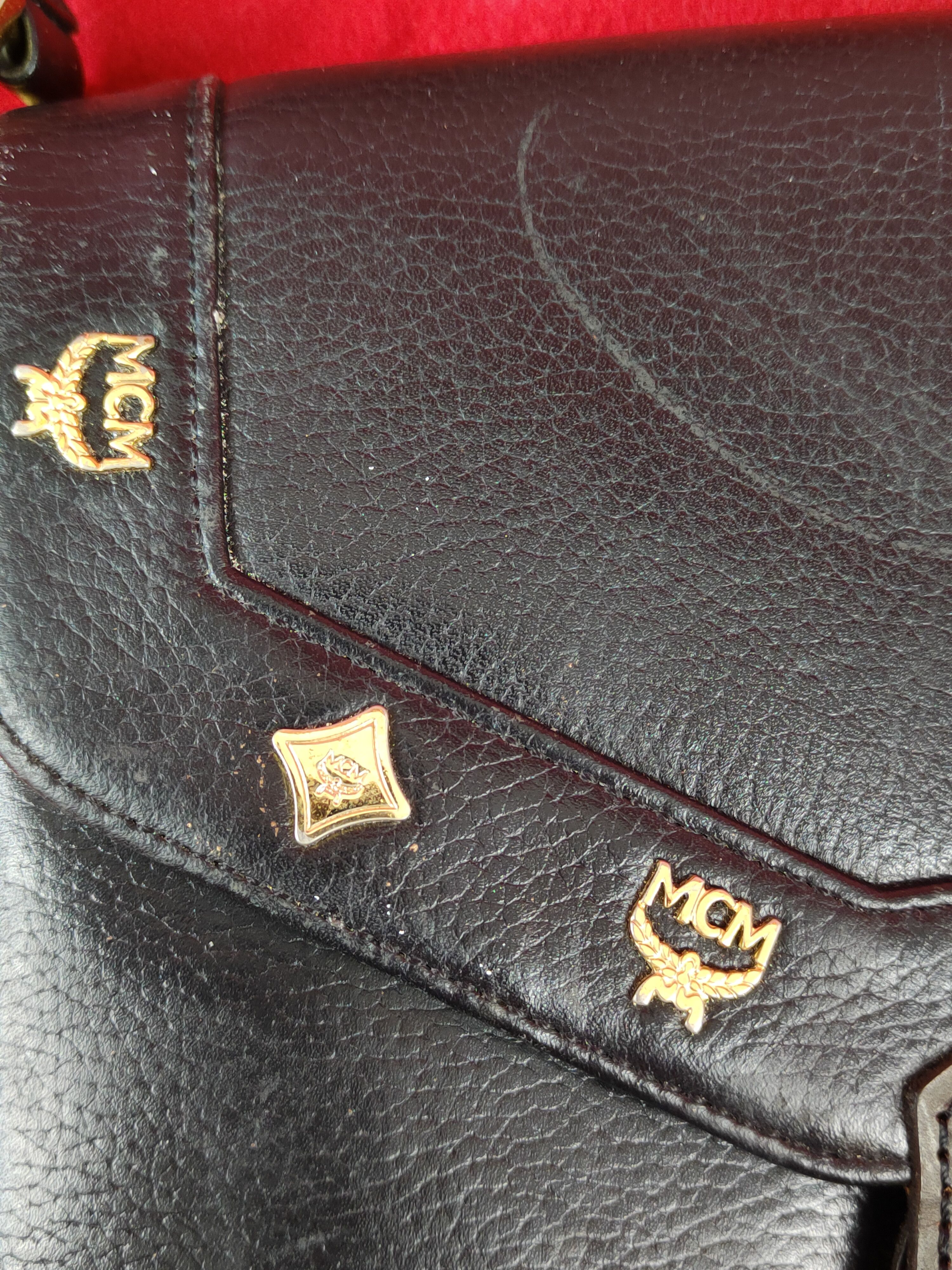 MCM × Vintage MCM Sling Bag #SB017 Size ONE SIZE - 5 Thumbnail