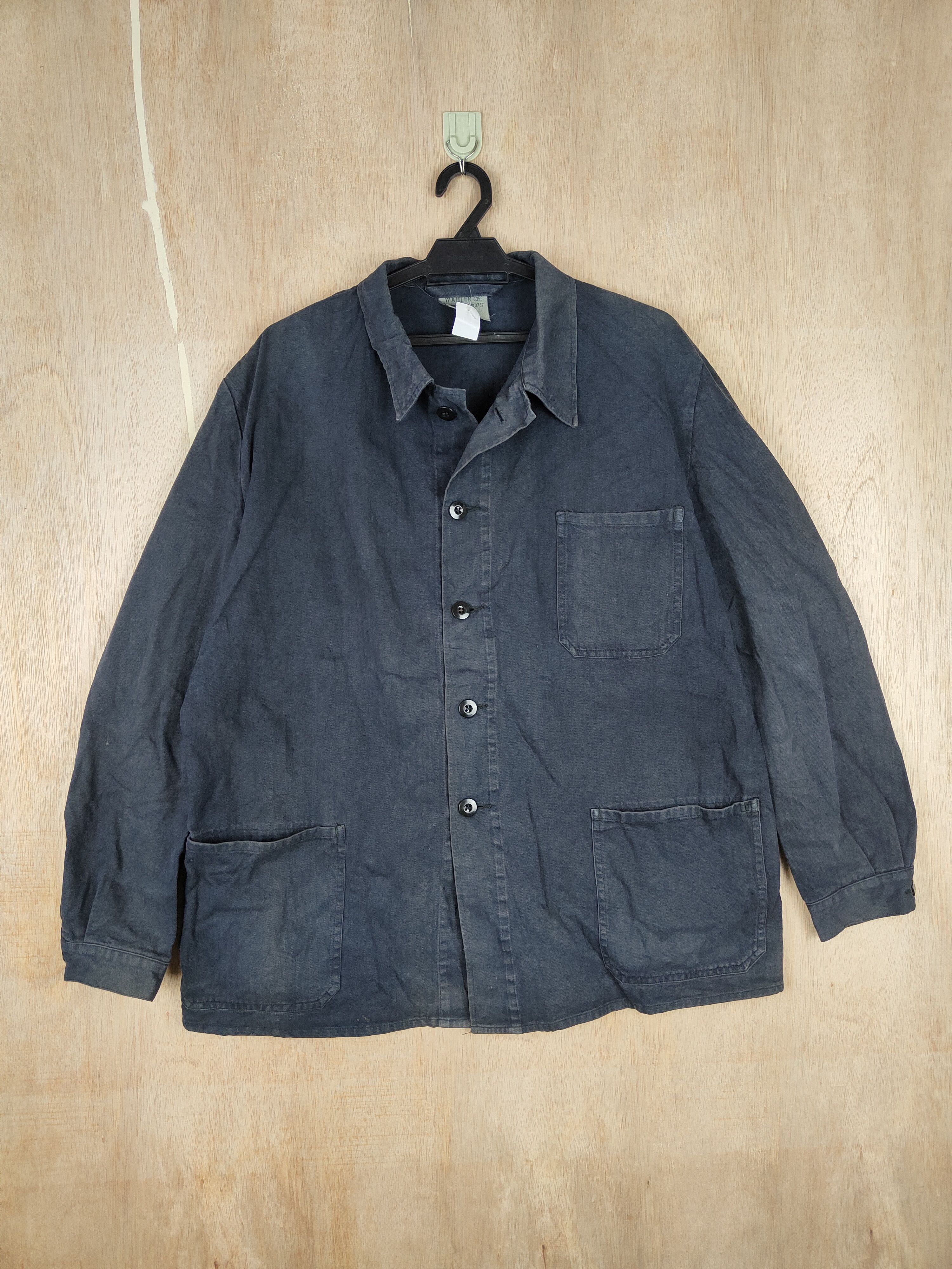 Vintage Wahler 8355 CottoN Baumwoller vintage Jacket #4277 Size US XL / EU 56 / 4 - 1 Thumbnail