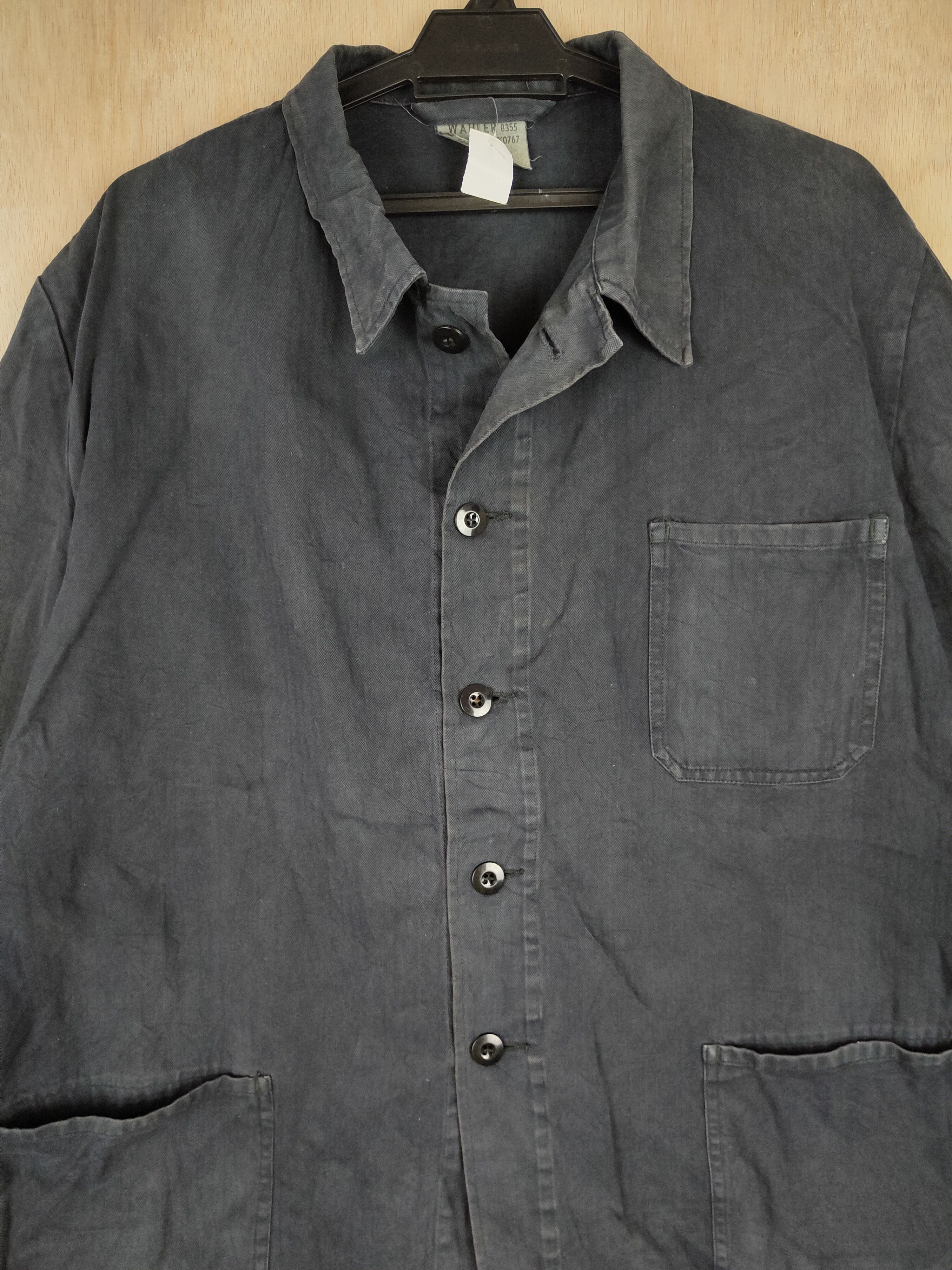 Vintage Wahler 8355 CottoN Baumwoller vintage Jacket #4277 Size US XL / EU 56 / 4 - 2 Thumbnail