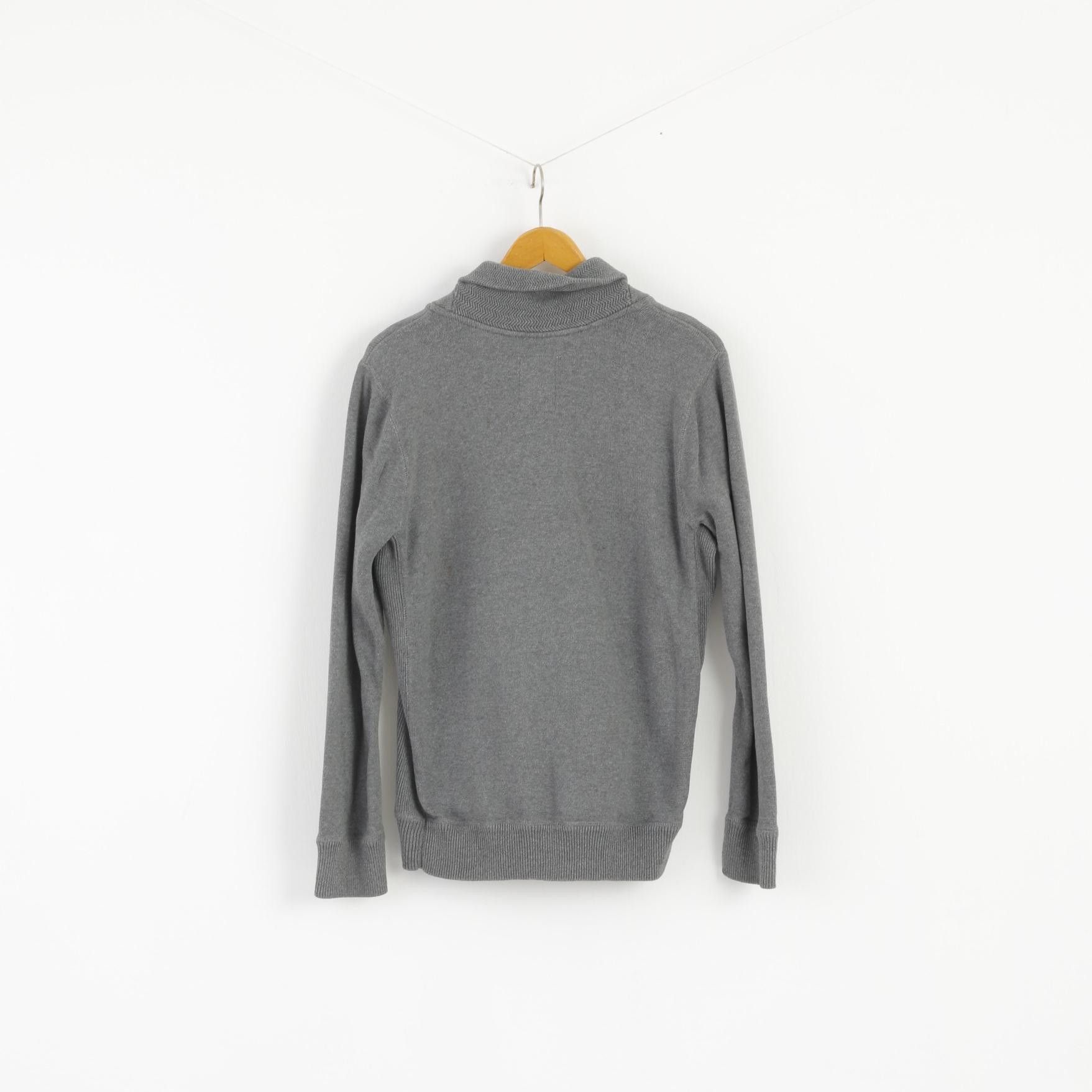 G-Star G-Star Raw Mens XL (L) Jumper Grey Cotton Sterling 0458 Size US XL / EU 56 / 4 - 7 Thumbnail