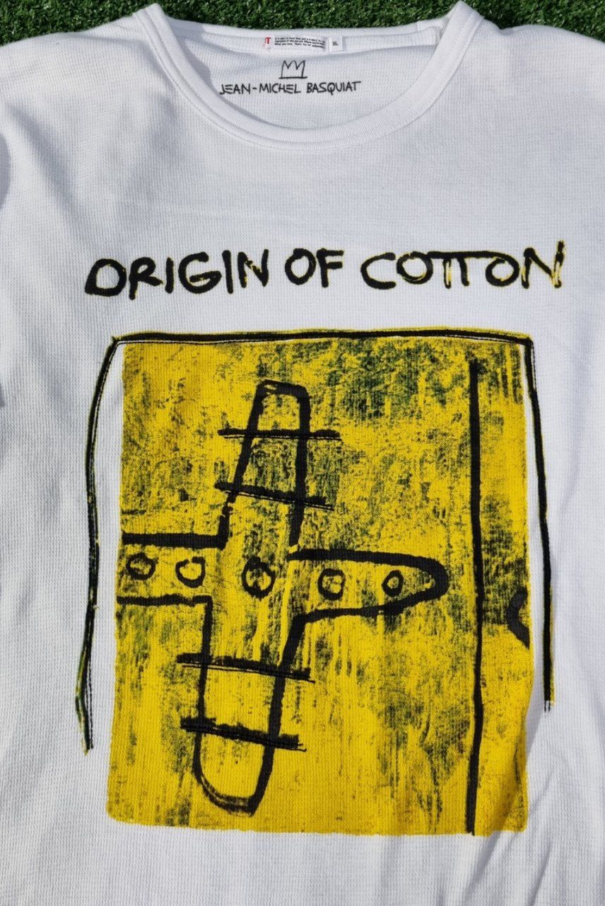 Japanese Brand × Jean-Michel Basquiat Jean MICHEL BASQUIAT 3 quarter shirt kaws murakami Size US XL / EU 56 / 4 - 1 Thumbnail