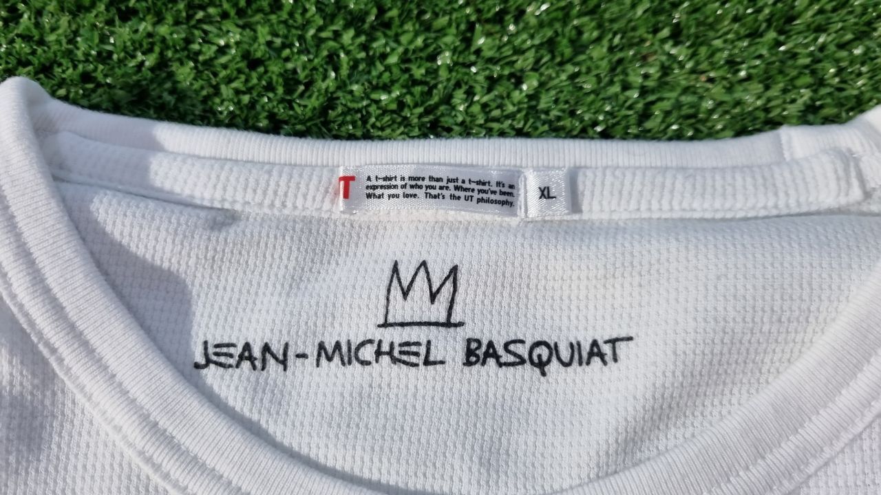 Japanese Brand × Jean-Michel Basquiat Jean MICHEL BASQUIAT 3 quarter shirt kaws murakami Size US XL / EU 56 / 4 - 4 Thumbnail