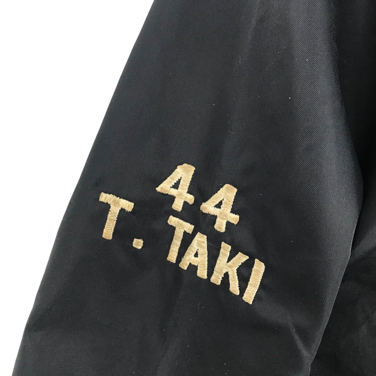 Japanese Brand × Vintage Vintage Musashi In. Tec. Jannu Varsity Jacket Big Logo Size US M / EU 48-50 / 2 - 5 Thumbnail