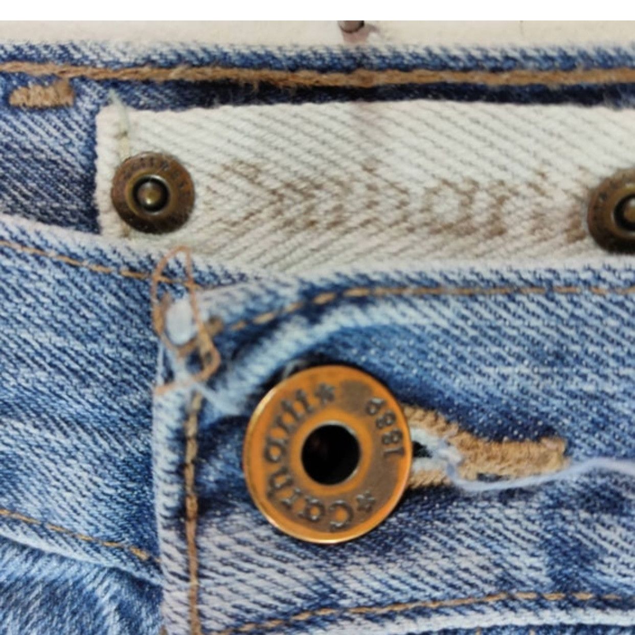 Carhartt CARHARTT DENIM Loose Fit Made in Mexico Pant Size US 37 - 3 Thumbnail