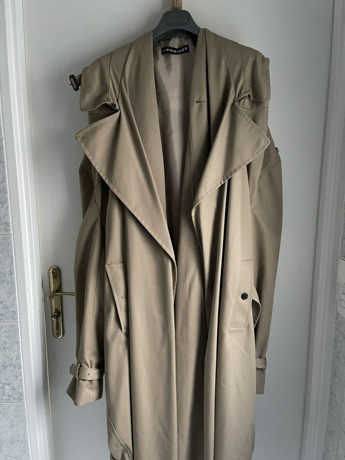 Y/PROJECT INFINITY TRENCH COAT XS - www.muniloslagos.cl