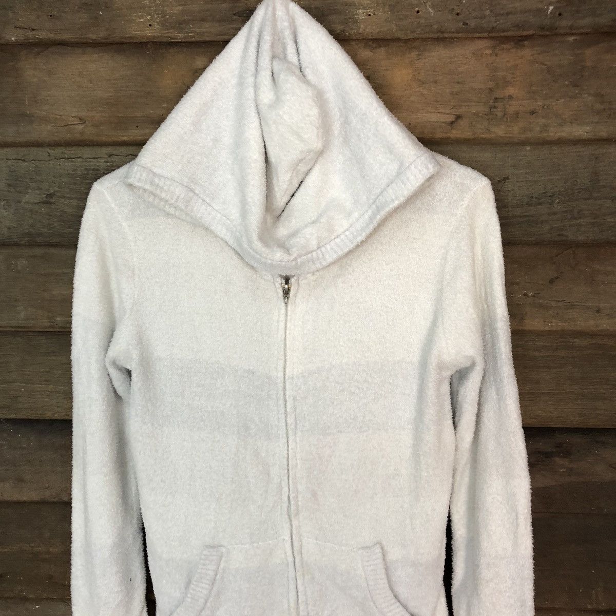 Homespun Knitwear × Japanese Brand Pique fleece Shag Shaggy Fur Knitwear sweater hoodie #6984 Size M / US 6-8 / IT 42-44 - 2 Thumbnail