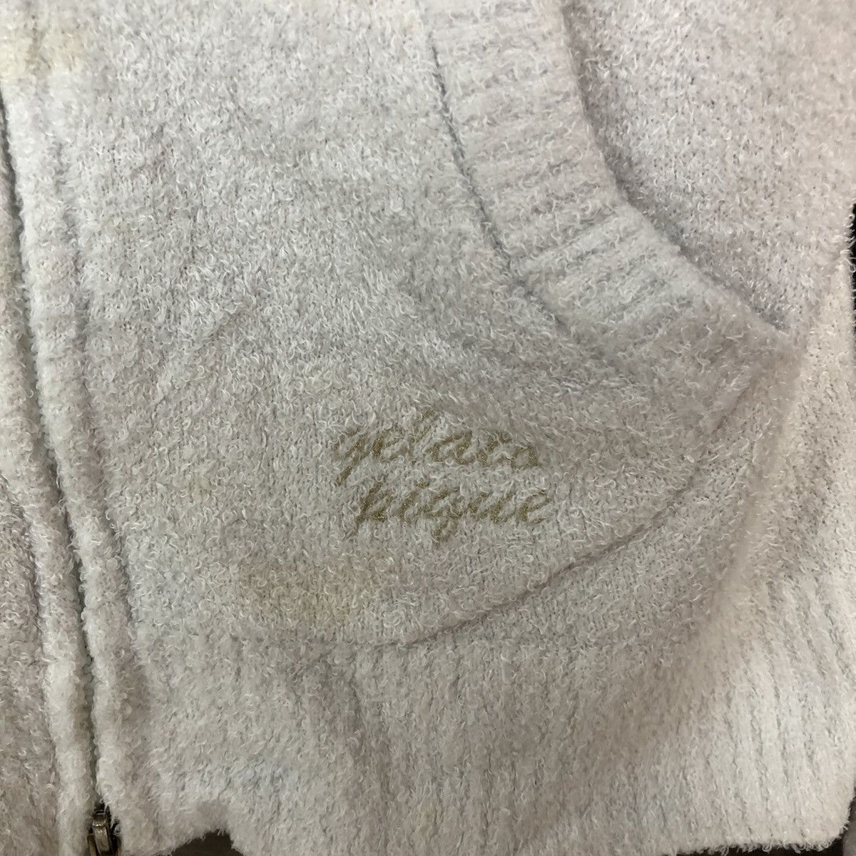 Homespun Knitwear × Japanese Brand Pique fleece Shag Shaggy Fur Knitwear sweater hoodie #6984 Size M / US 6-8 / IT 42-44 - 6 Thumbnail