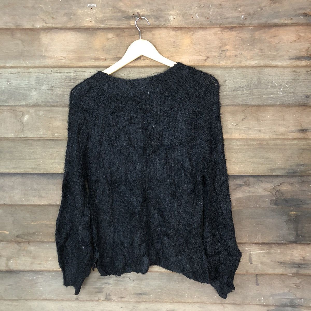 Vintage Hypen world Gallery Shag Shaggy Fur Mohair Knitwear #6953 Size S / US 4 / IT 40 - 9 Thumbnail