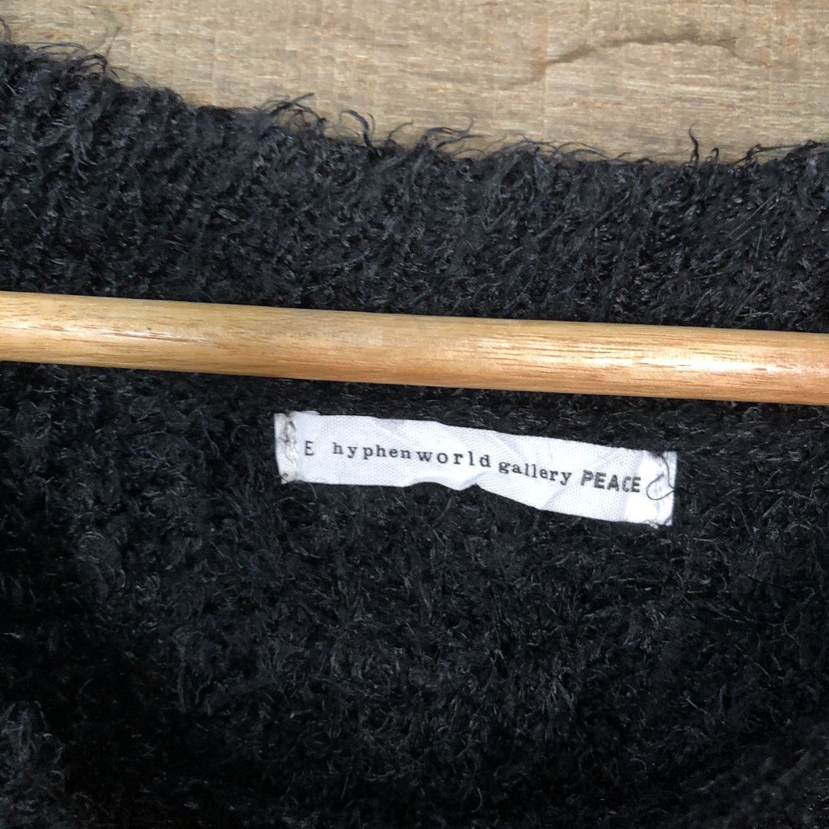 Vintage Hypen world Gallery Shag Shaggy Fur Mohair Knitwear #6953 Size S / US 4 / IT 40 - 6 Thumbnail