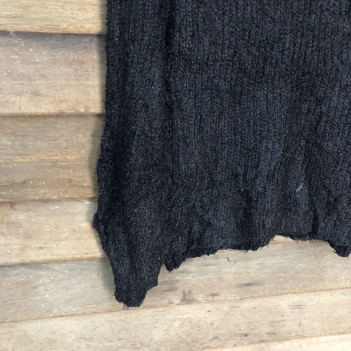 Vintage Hypen world Gallery Shag Shaggy Fur Mohair Knitwear #6953 Size S / US 4 / IT 40 - 4 Thumbnail