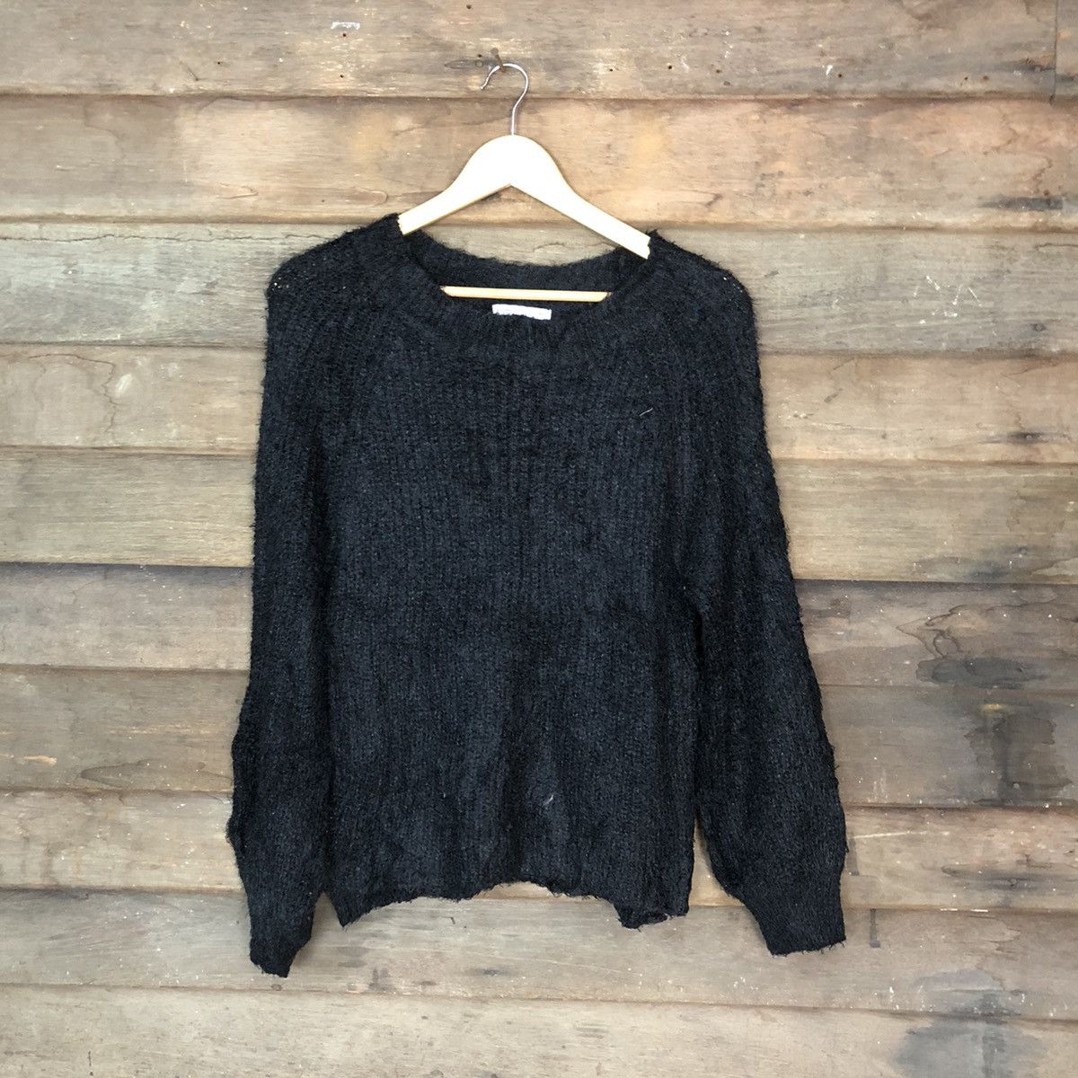 Vintage Hypen world Gallery Shag Shaggy Fur Mohair Knitwear #6953 Size S / US 4 / IT 40 - 1 Thumbnail