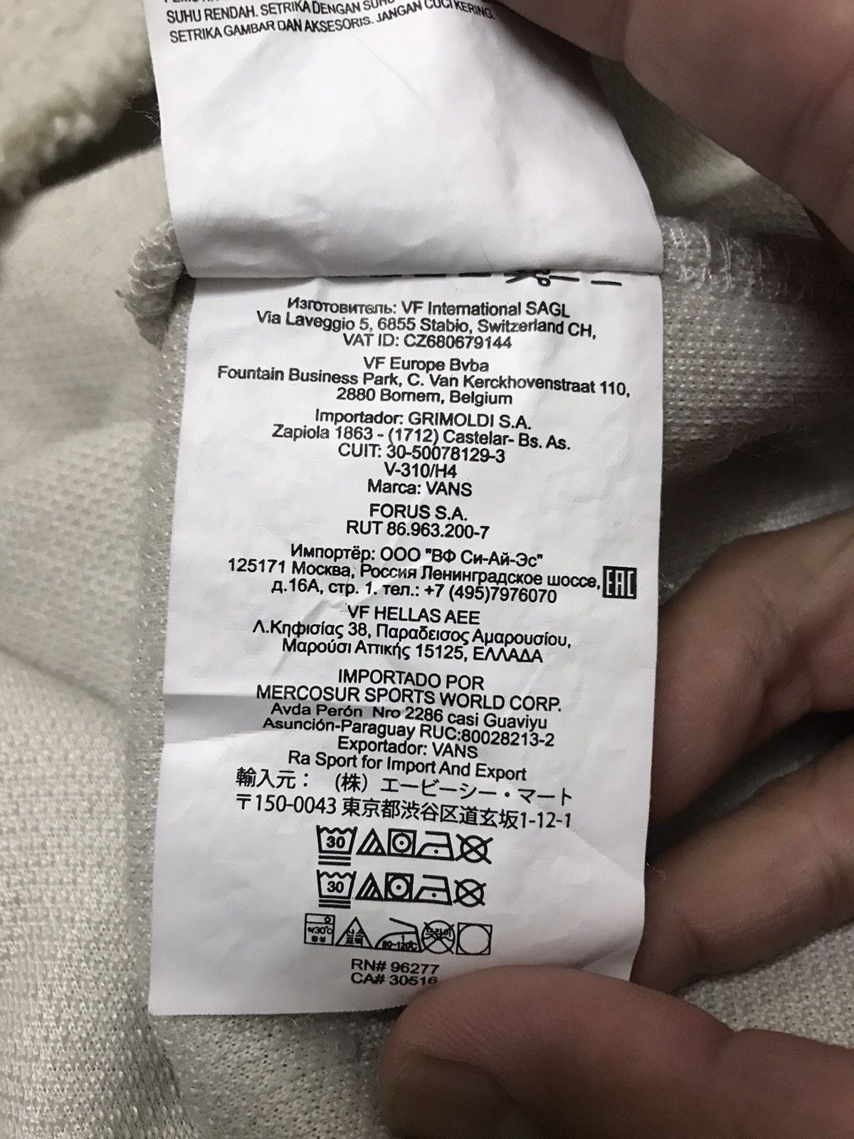 Japanese Brand × Vans 🔥🔥STEALS🔥🔥VANS SHERPA HOODIE Size US XL / EU 56 / 4 - 8 Thumbnail