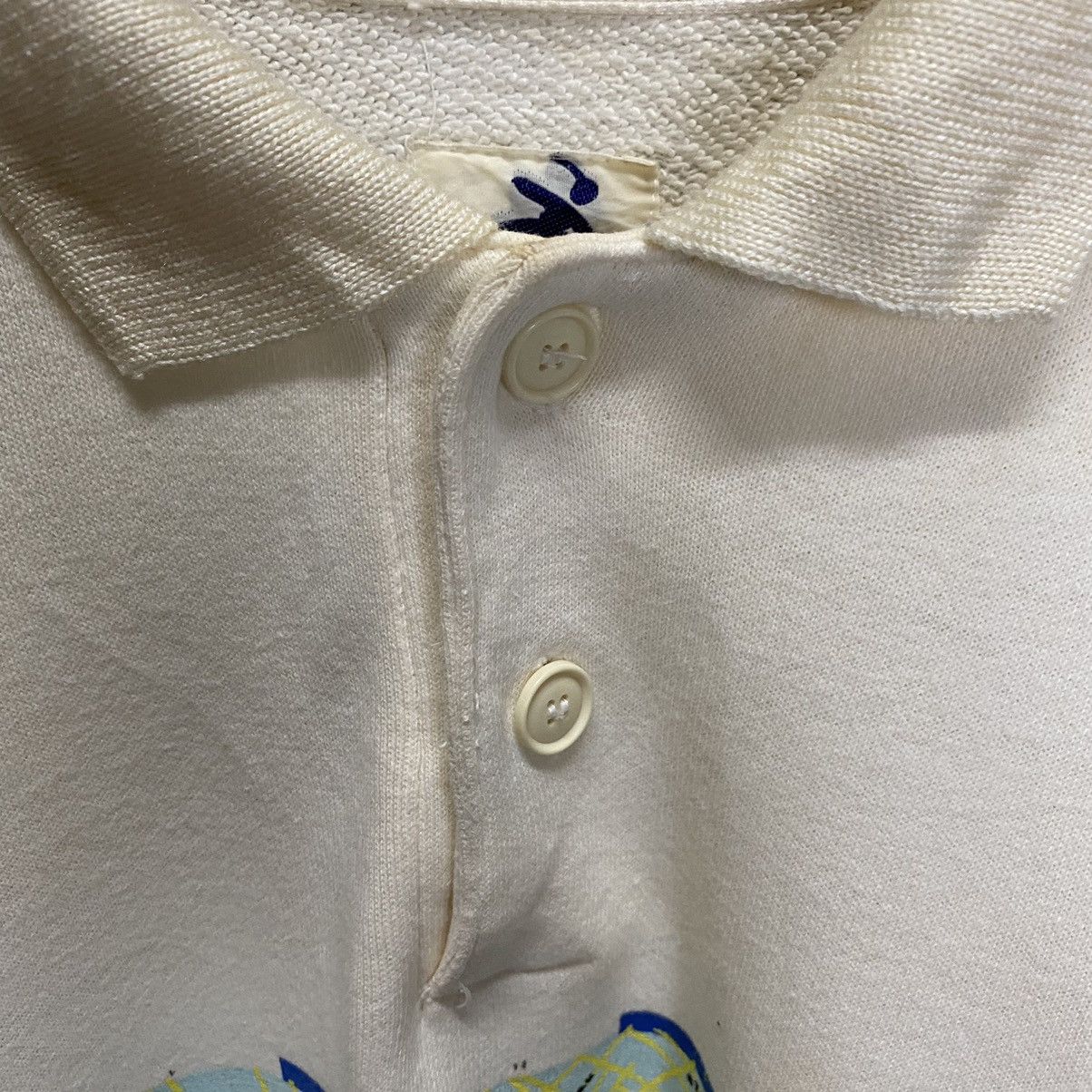 Hai Sporting Gear × Issey Miyake × Vintage Hai Sporting Gear by Issey Miyake cropped sweat button Size US L / EU 52-54 / 3 - 8 Thumbnail