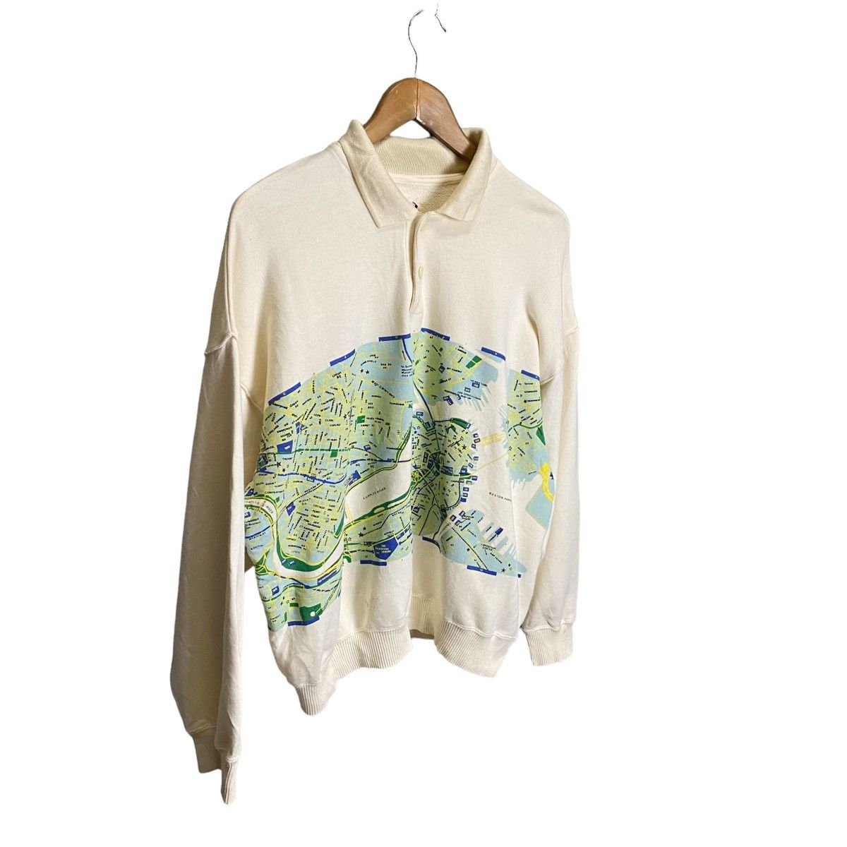 Hai Sporting Gear × Issey Miyake × Vintage Hai Sporting Gear by Issey Miyake cropped sweat button Size US L / EU 52-54 / 3 - 3 Thumbnail
