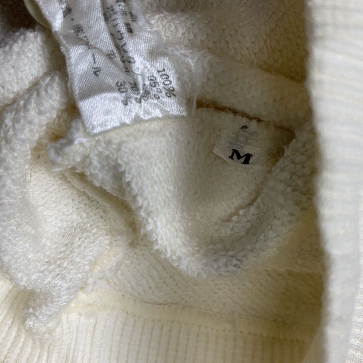 Hai Sporting Gear × Issey Miyake × Vintage Hai Sporting Gear by Issey Miyake cropped sweat button Size US L / EU 52-54 / 3 - 11 Thumbnail