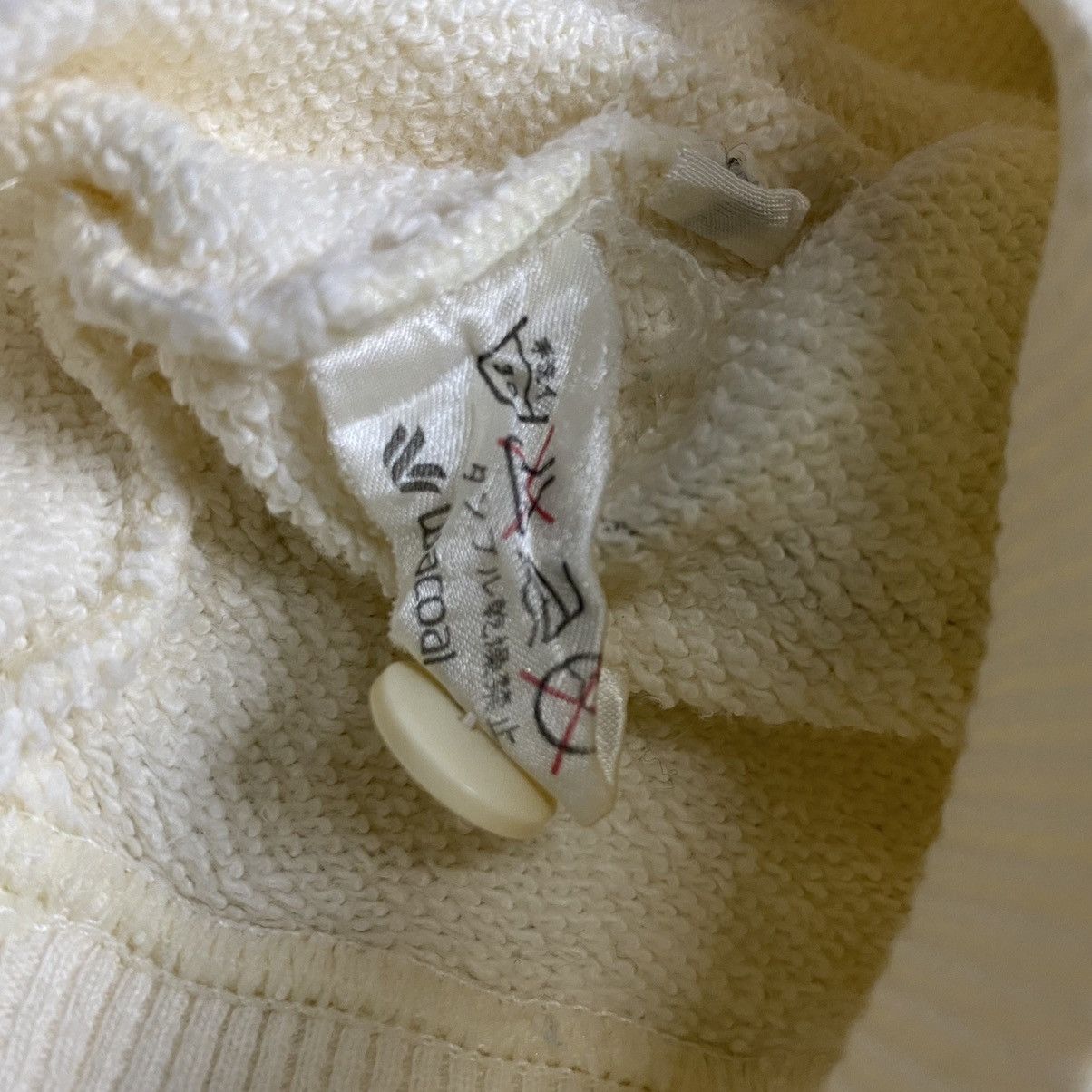 Hai Sporting Gear × Issey Miyake × Vintage Hai Sporting Gear by Issey Miyake cropped sweat button Size US L / EU 52-54 / 3 - 10 Thumbnail