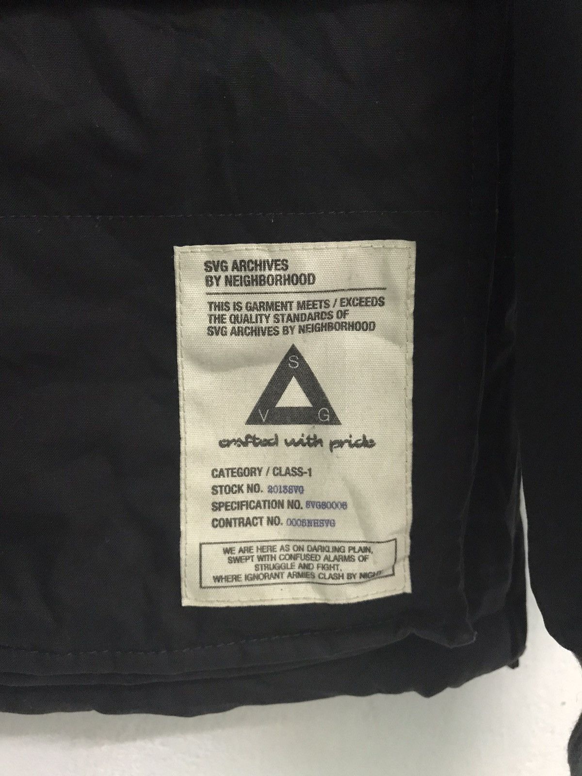 Neighborhood SVG Archives by Neighborhood Tracker C-JKT Jacket Size US M / EU 48-50 / 2 - 6 Thumbnail