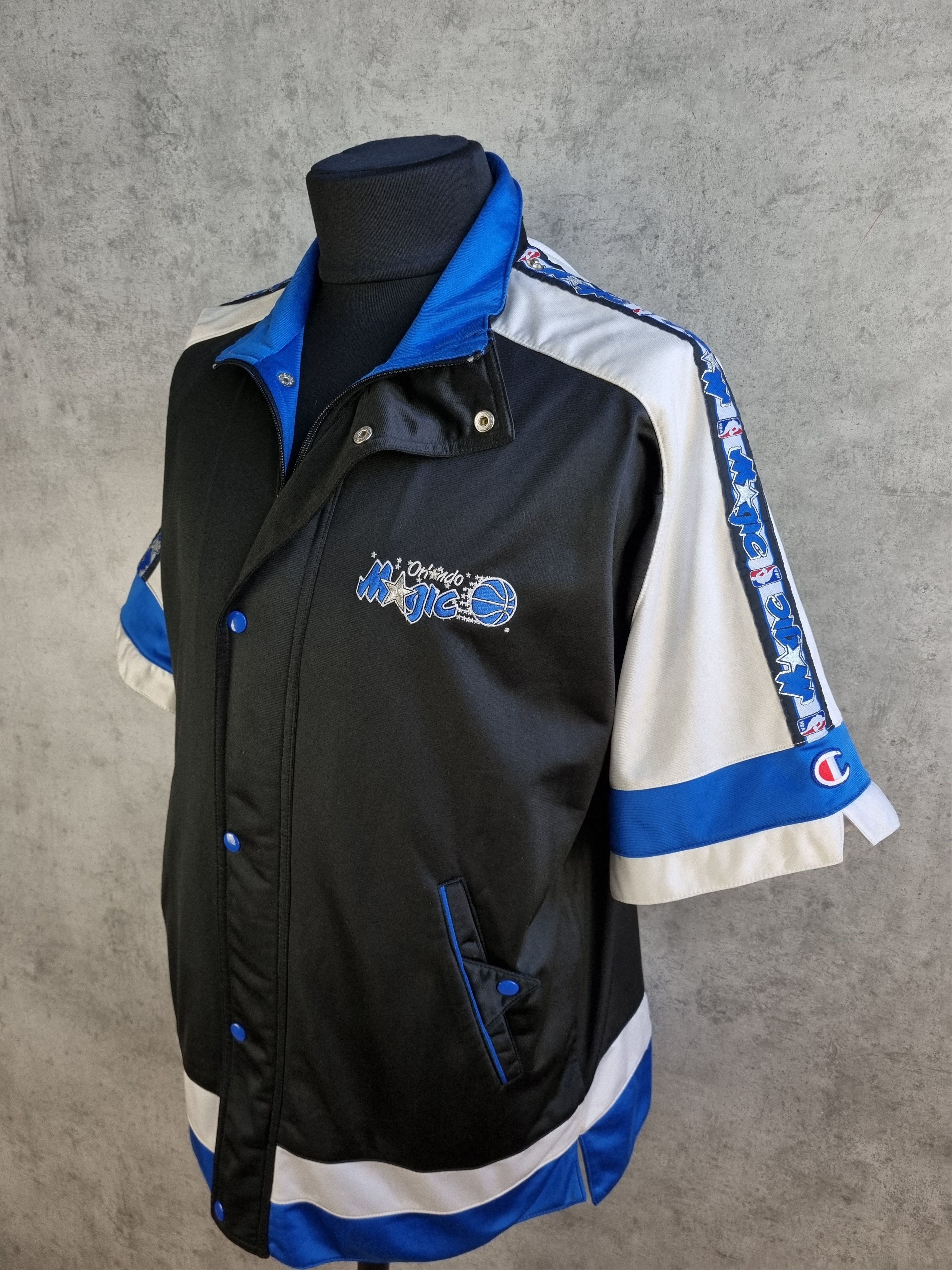 Champion × NBA × Vintage 90s Orlando Magic Champion Tee Shirt Size US L / EU 52-54 / 3 - 2 Thumbnail