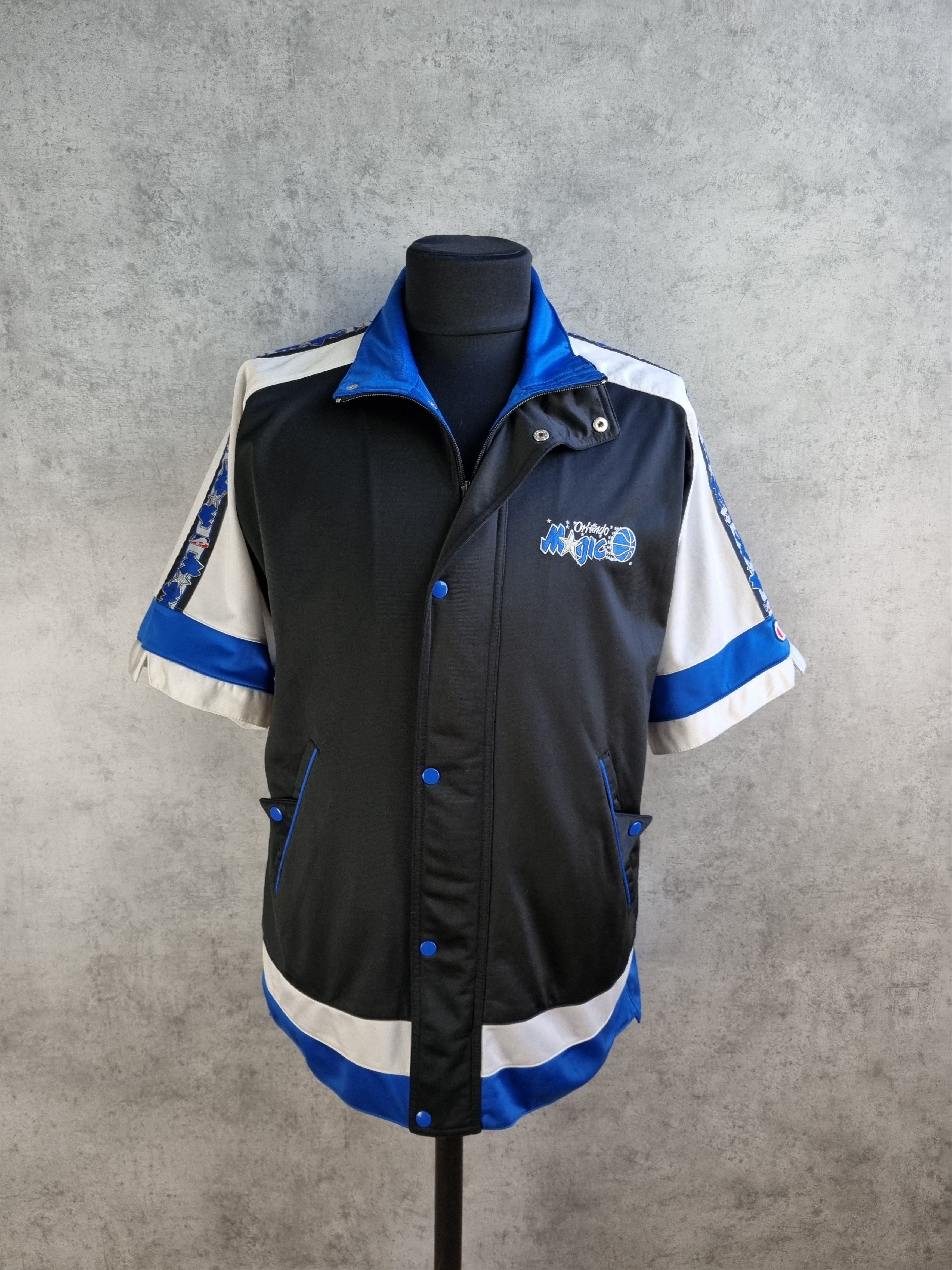 Champion × NBA × Vintage 90s Orlando Magic Champion Tee Shirt Size US L / EU 52-54 / 3 - 8 Thumbnail